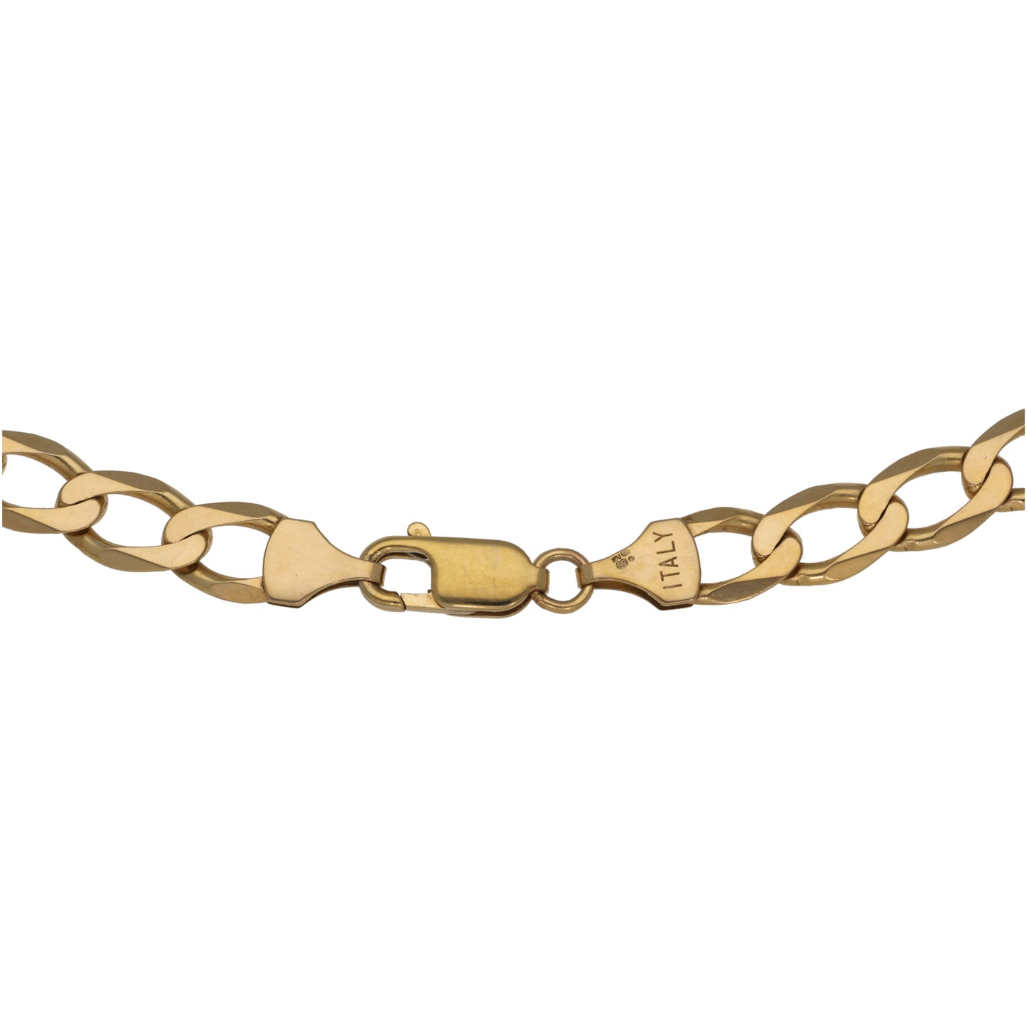 9ct Gold Curb Chain 20"