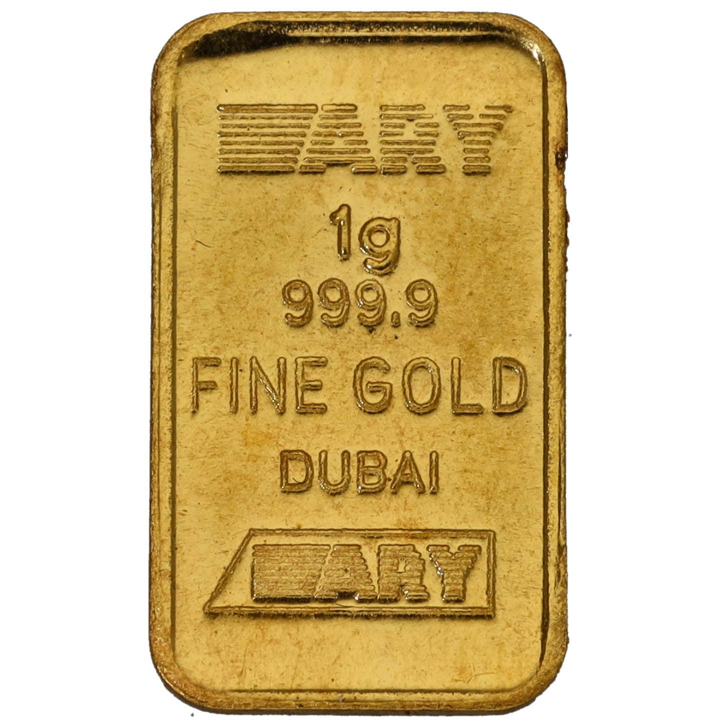 24ct 1g Gold Bar