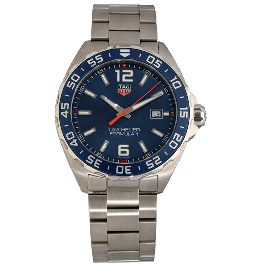 Tag Heuer Formula 1 WAZ1010 43mm Stainless Steel Watch