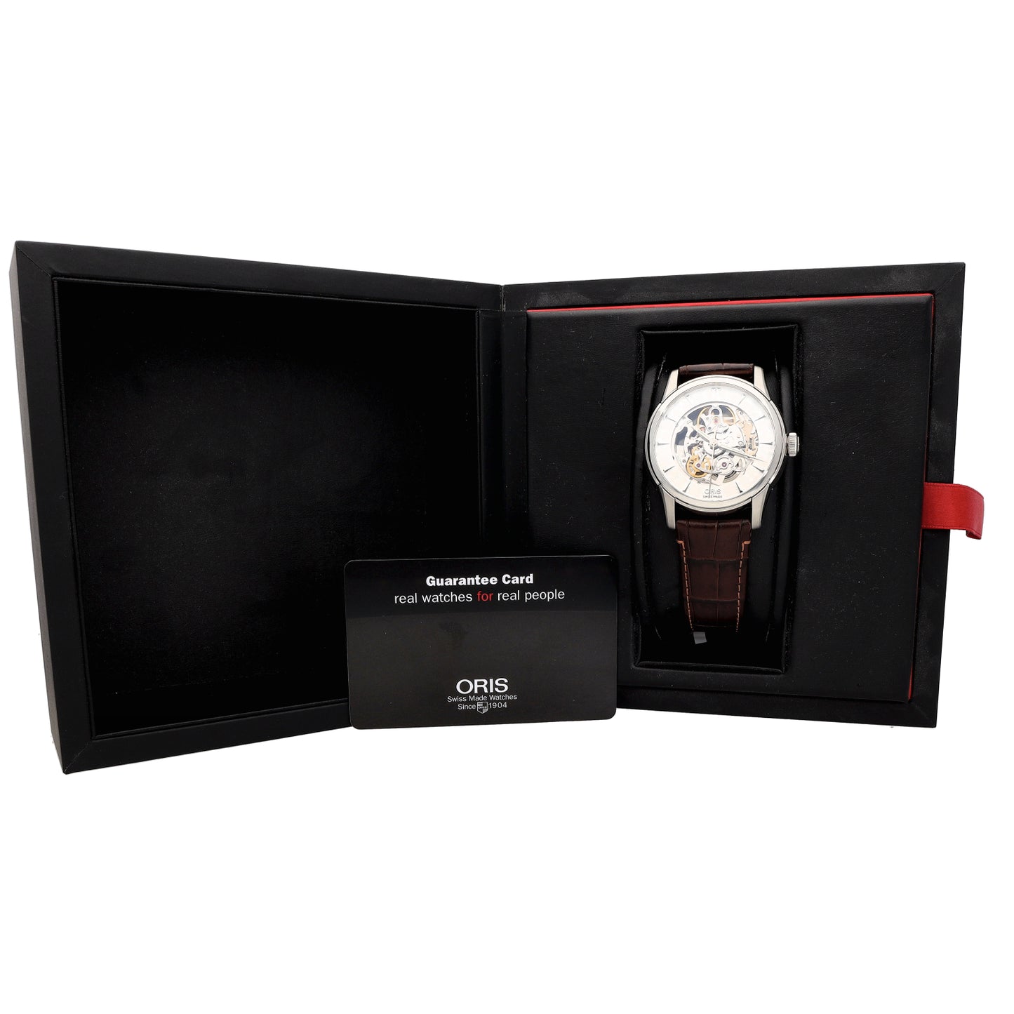 Oris Artelier Skeleton 7670 40.5mm Stainless Steel Watch