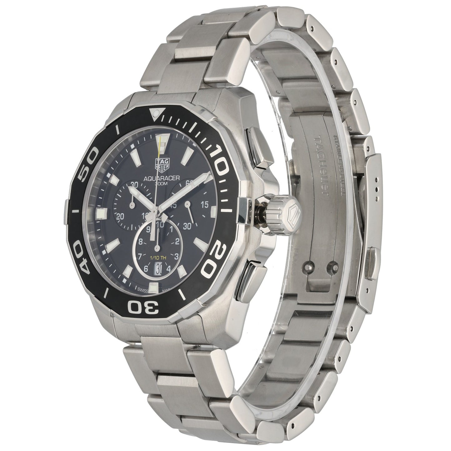 Tag Heuer Aquaracer CAY111A 44mm Stainless Steel Watch