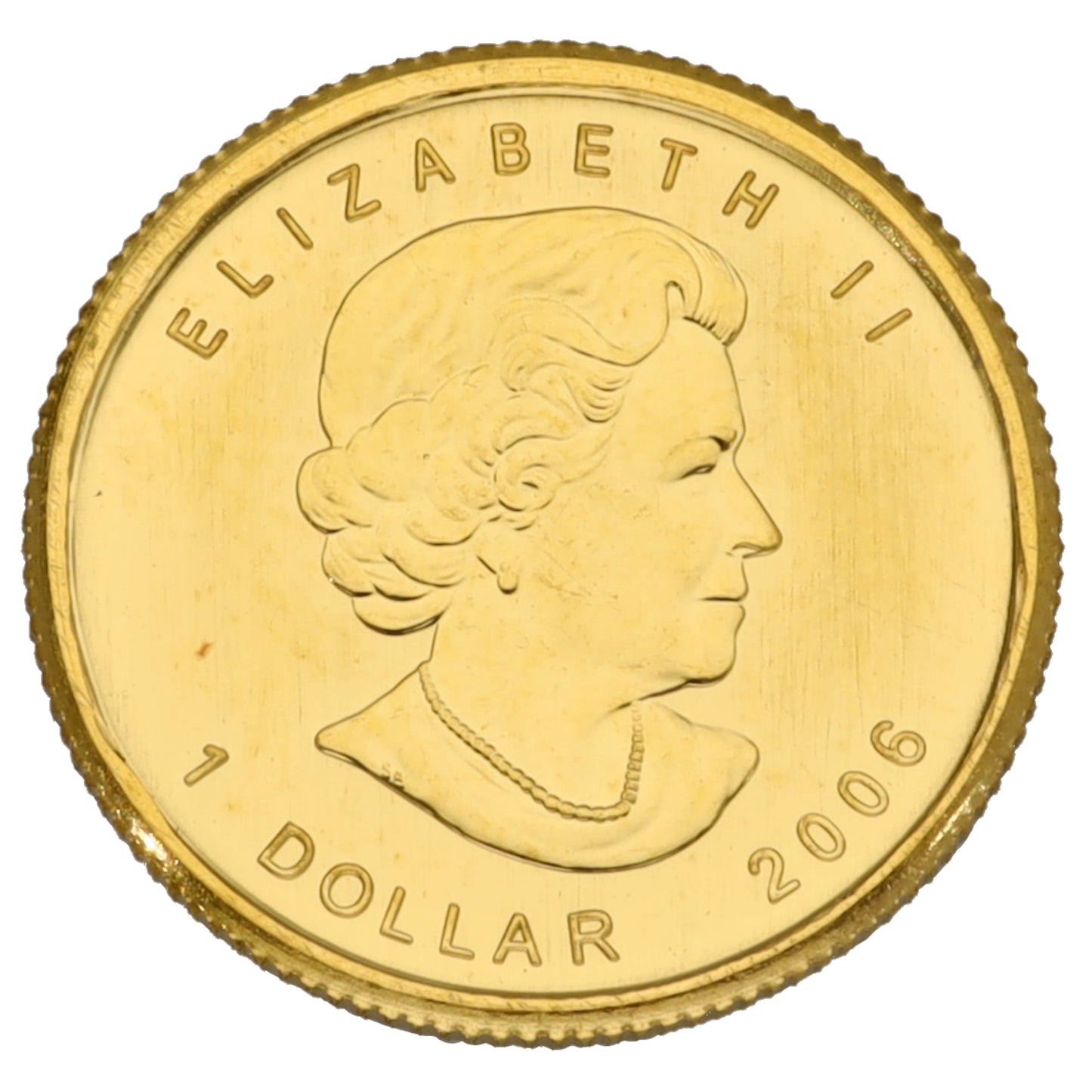 24ct Gold Canada Maple 1/20 OZ Coin 2006