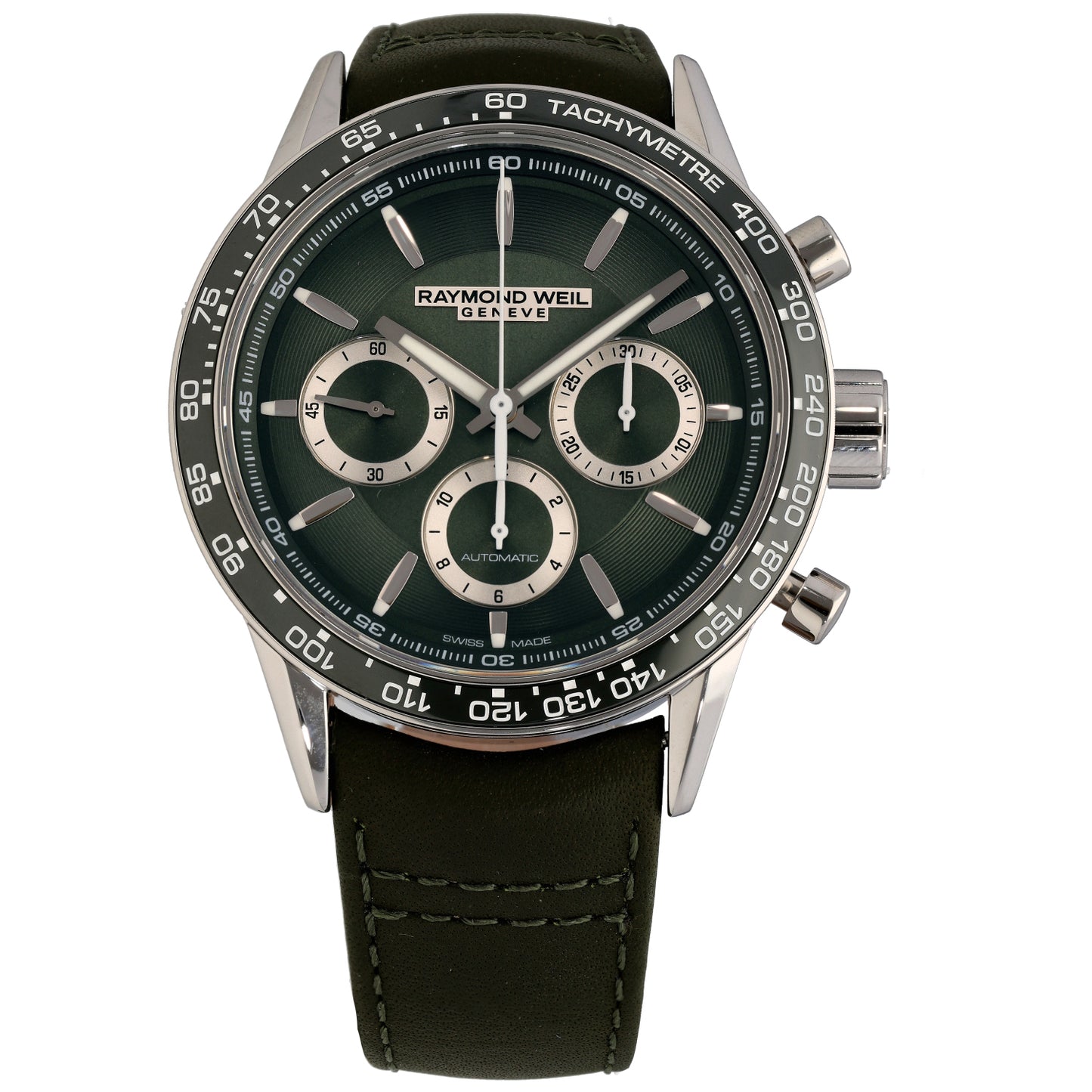 Raymond Weil Freelancer 7741 43.5mm Stainless Steel Watch