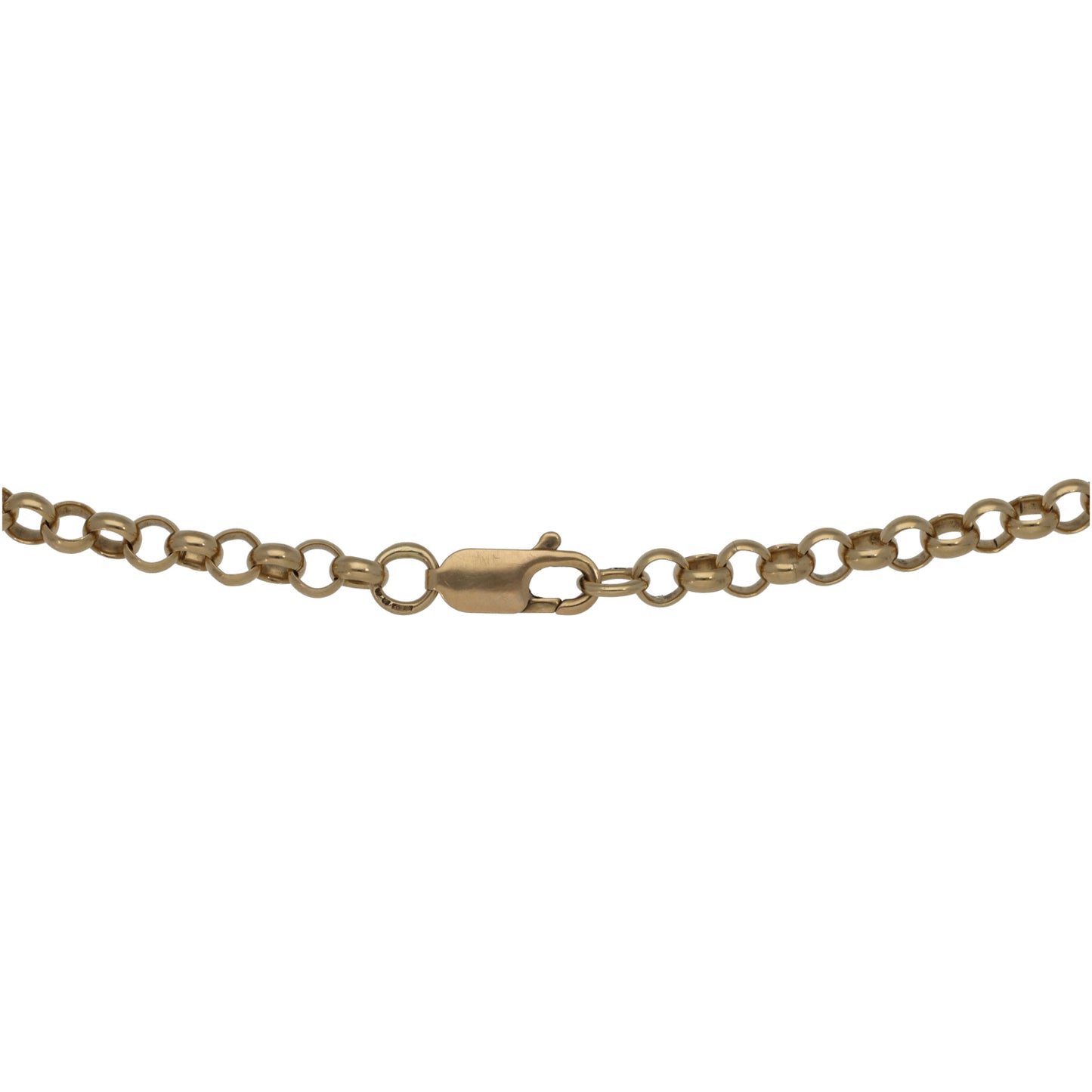 9ct Gold Belcher Chain 24"
