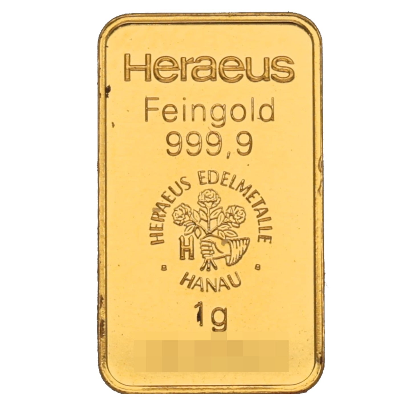 24ct 1g Gold Bar
