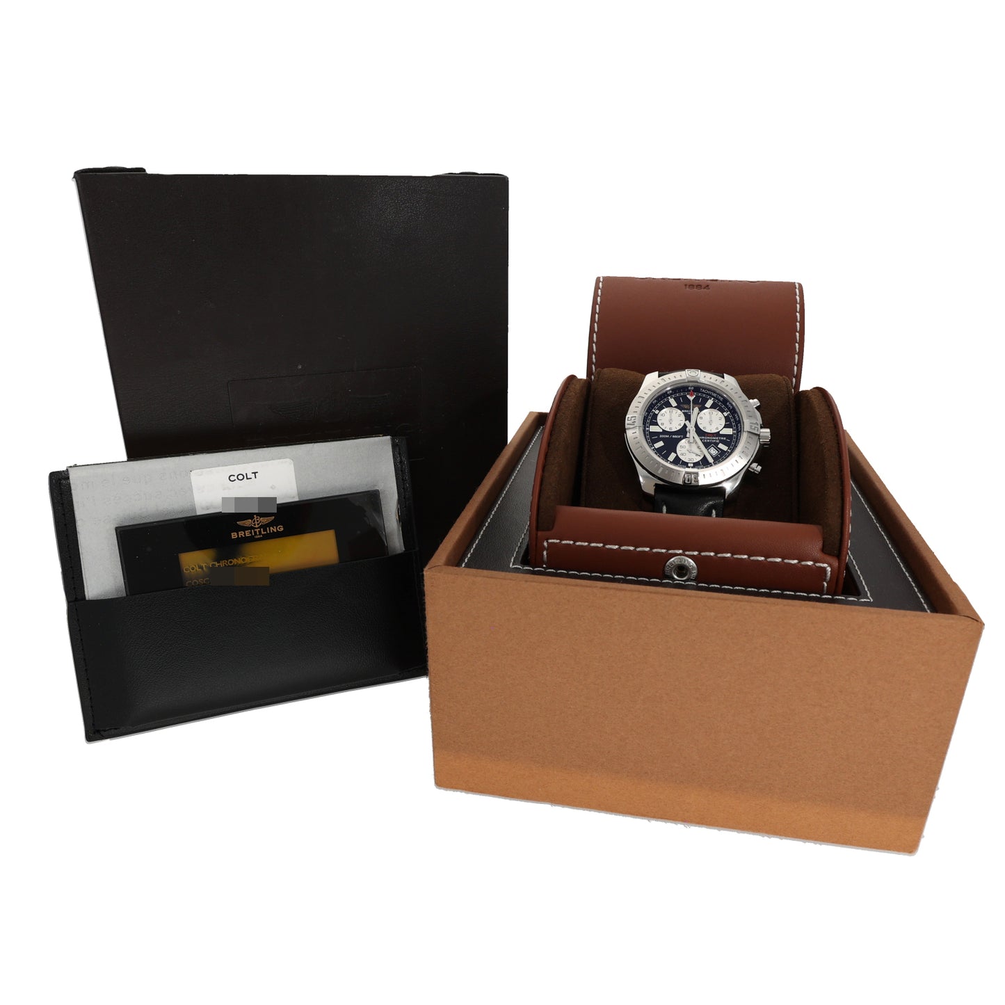 Breitling Colt Chronograph II A73388 44mm Stainless Steel Watch