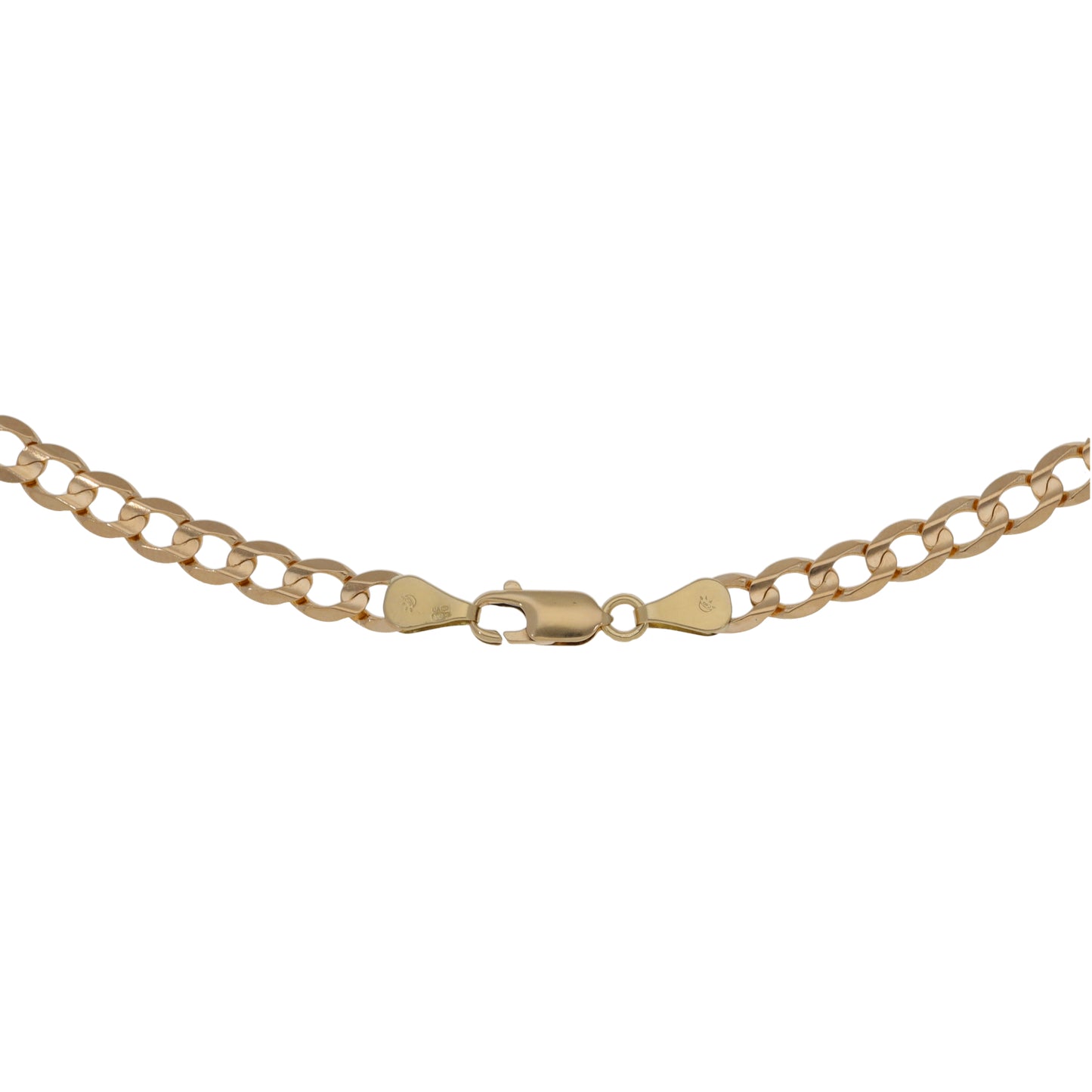9ct Gold Curb Chain 20"