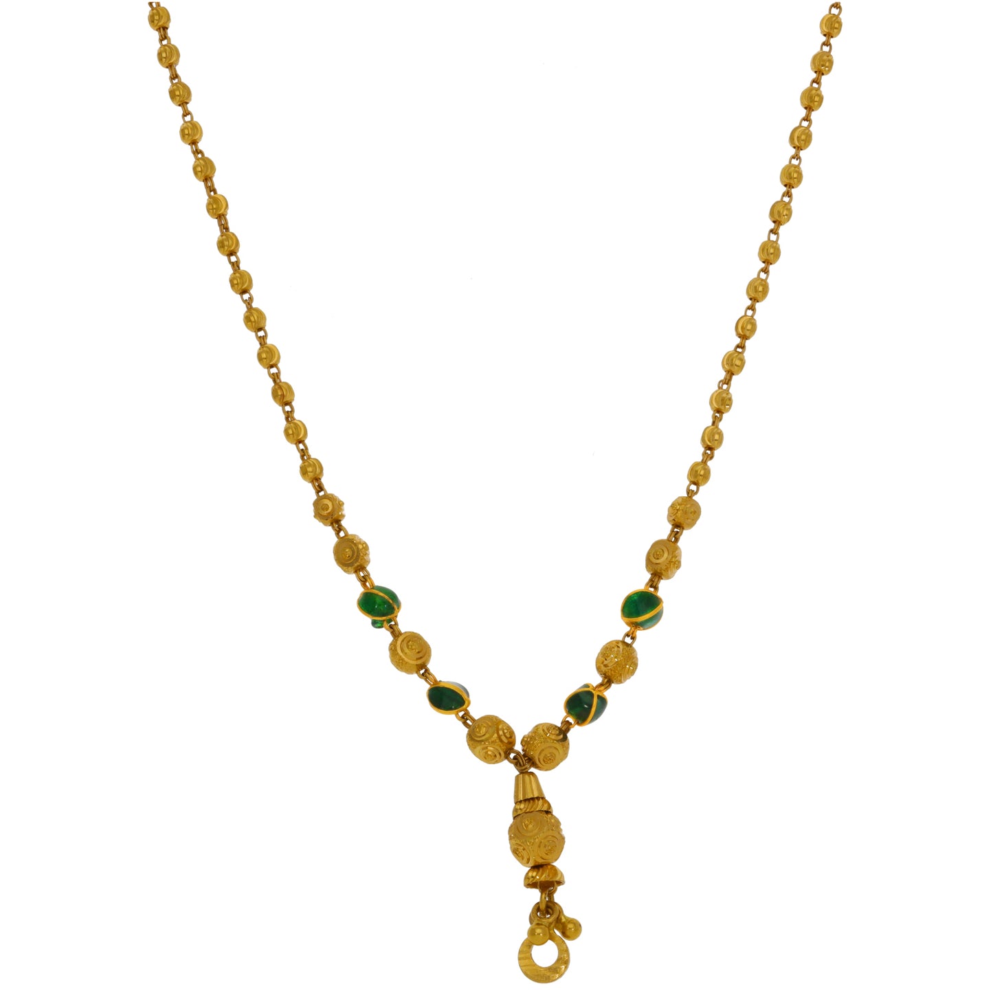 22ct Gold Fancy Necklace 16"