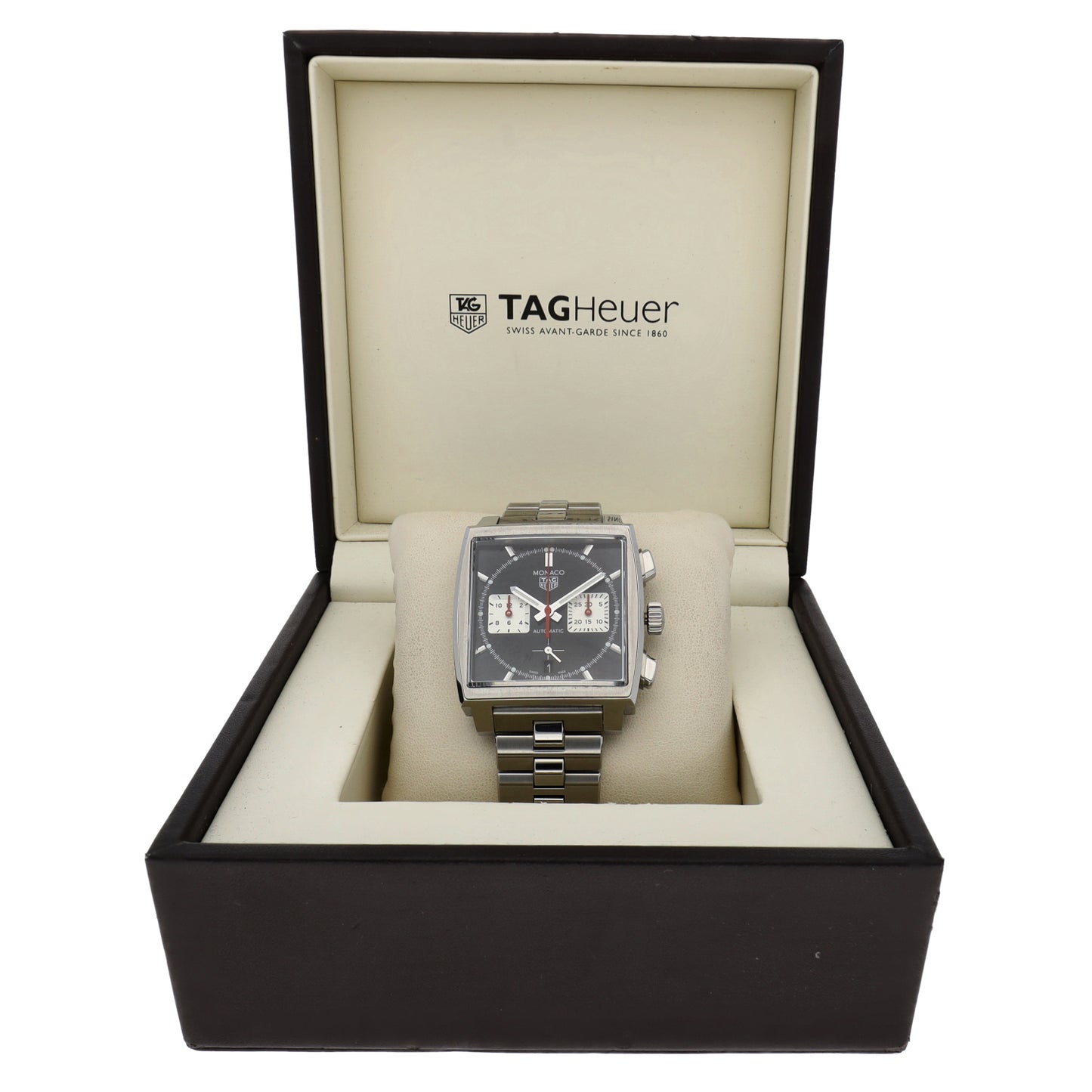 Tag Heuer Monaco CBL2113 39mm Stainless Steel Watch