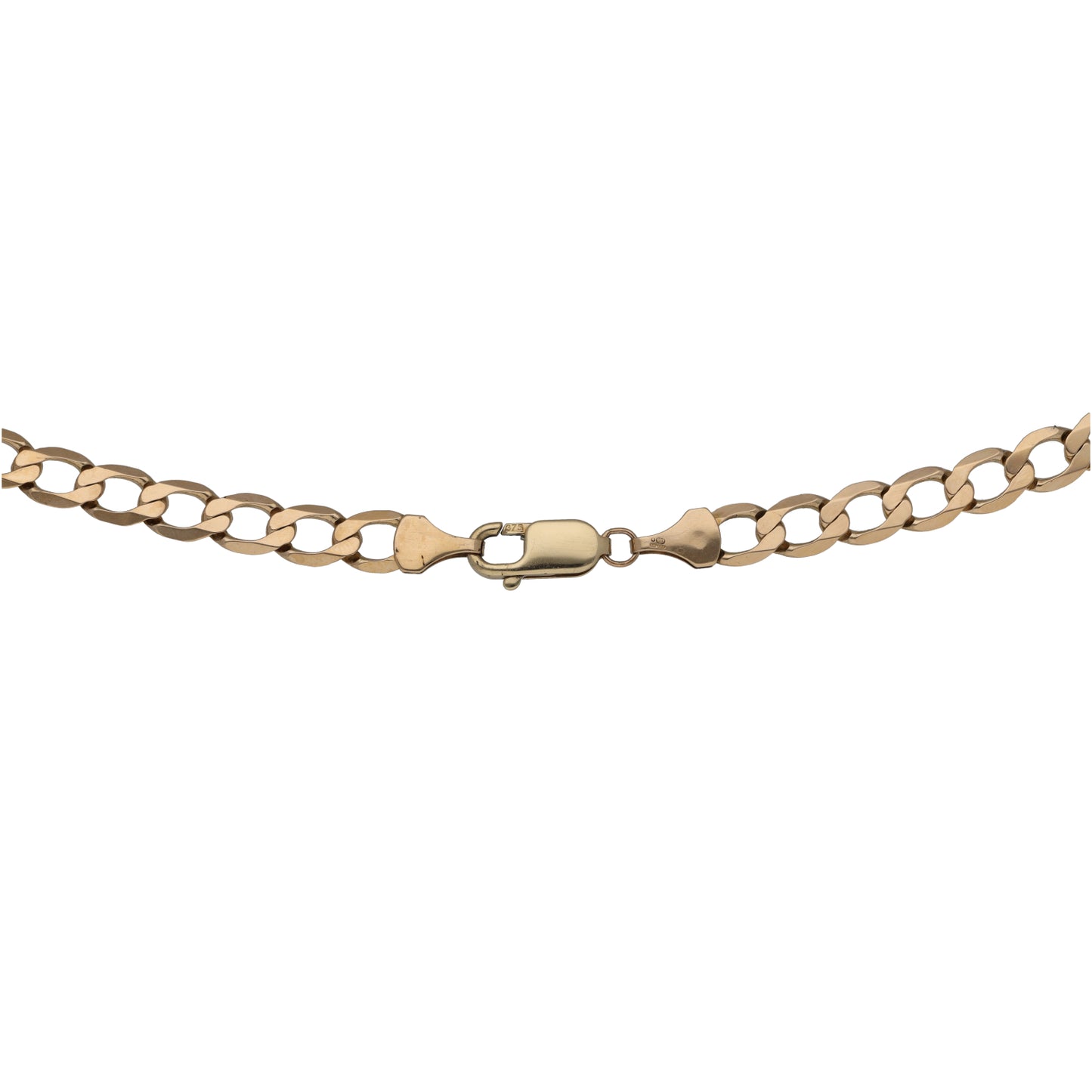 9ct Gold Curb Chain 20"