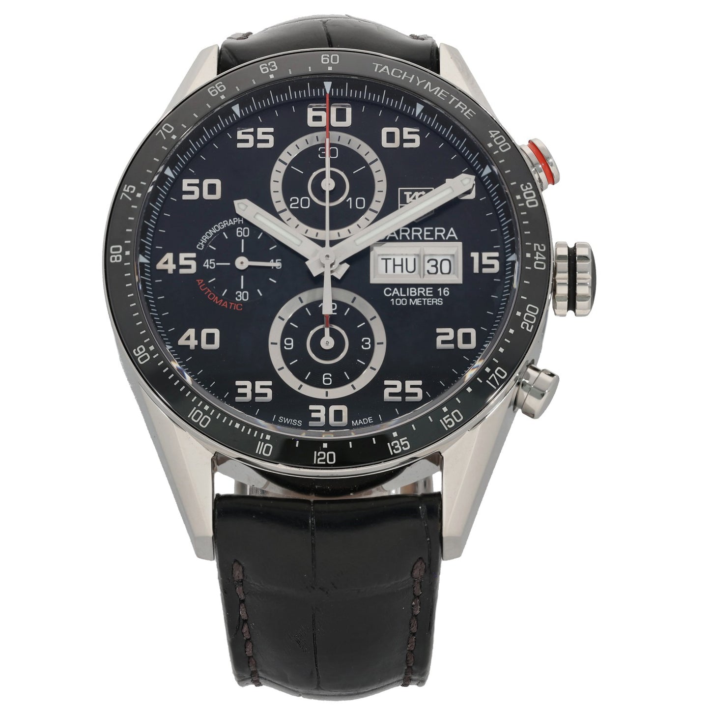 Tag Heuer Carrera CV2A1R 43mm Stainless Steel Watch