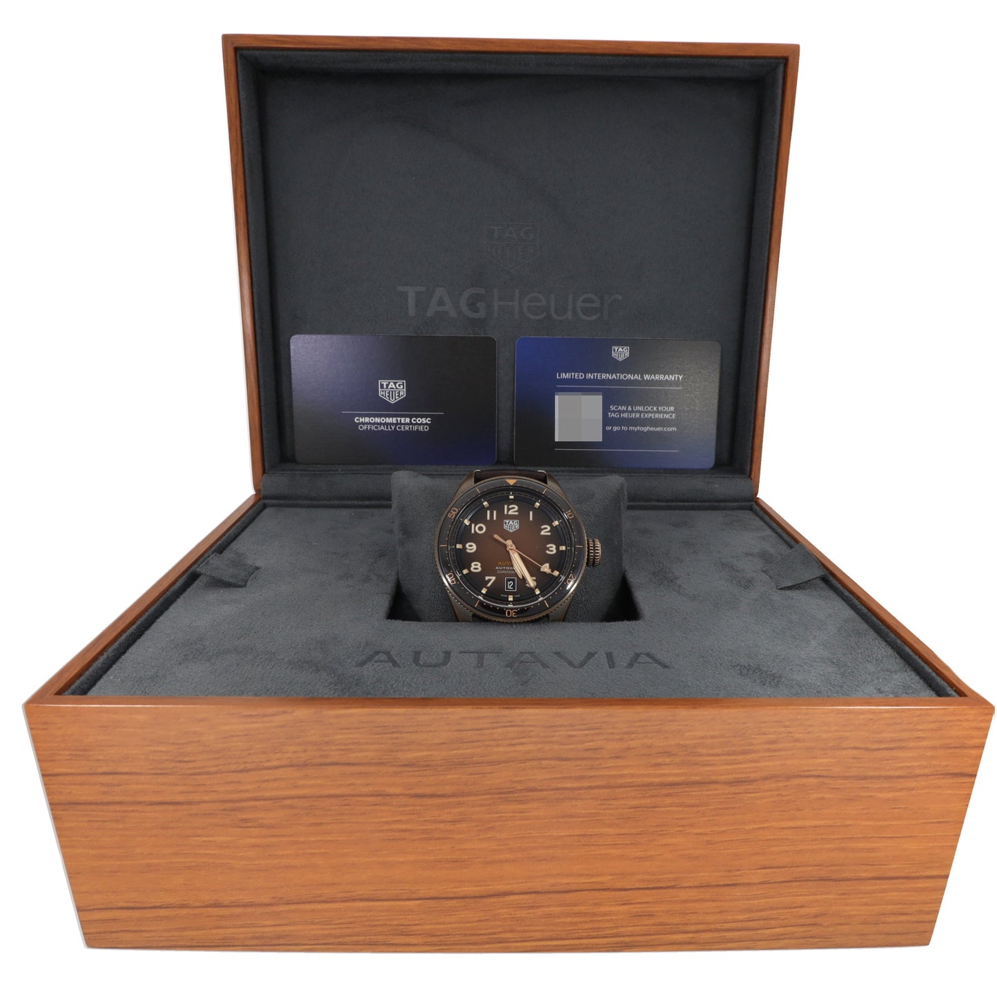 Tag Heuer Autavia WBE5191 42mm Bronze Watch