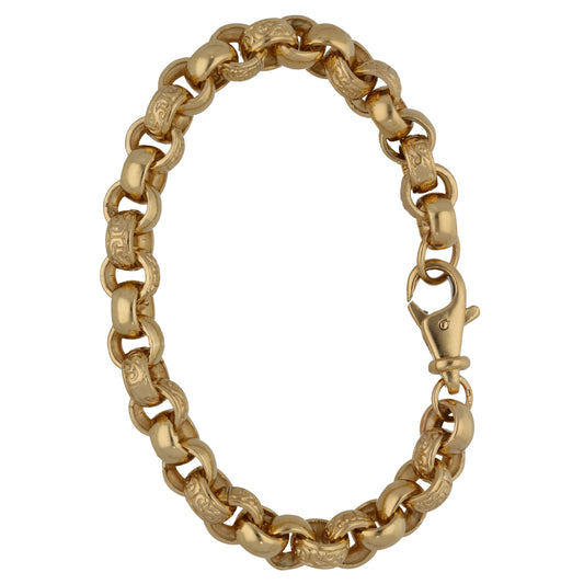 9ct Gold Belcher Bracelet