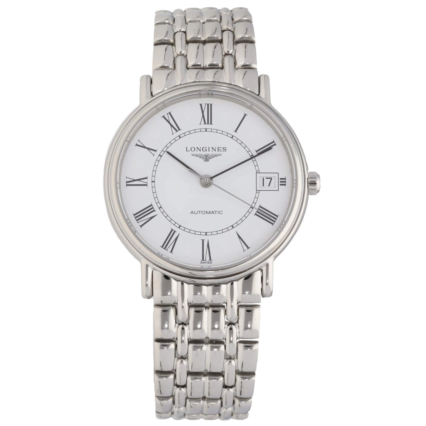 Longines Presence L4.821.4 34.5mm Stainless Steel Watch