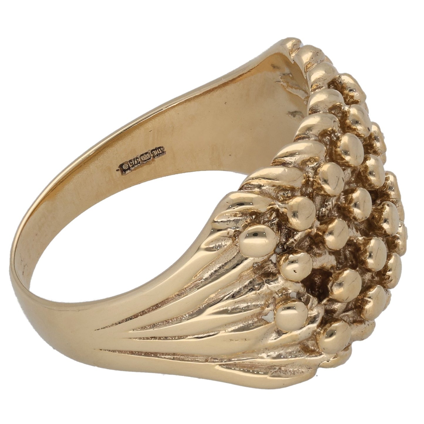 9ct Gold Keeper Ring Size Y
