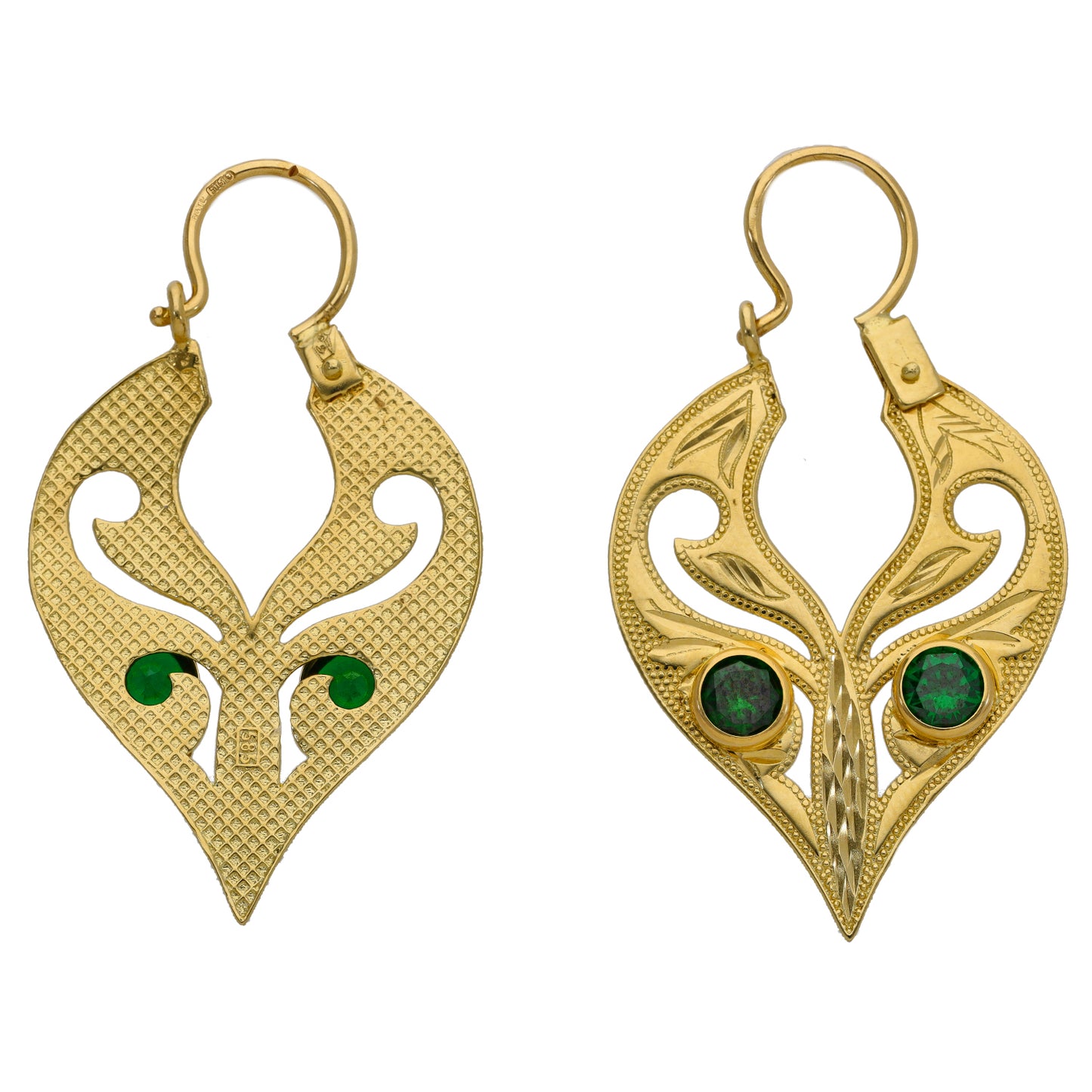 14ct Gold Imitation Dress/Cocktail Earrings