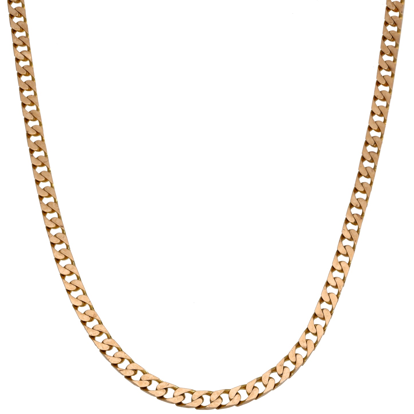 9ct Gold Curb Chain 20"