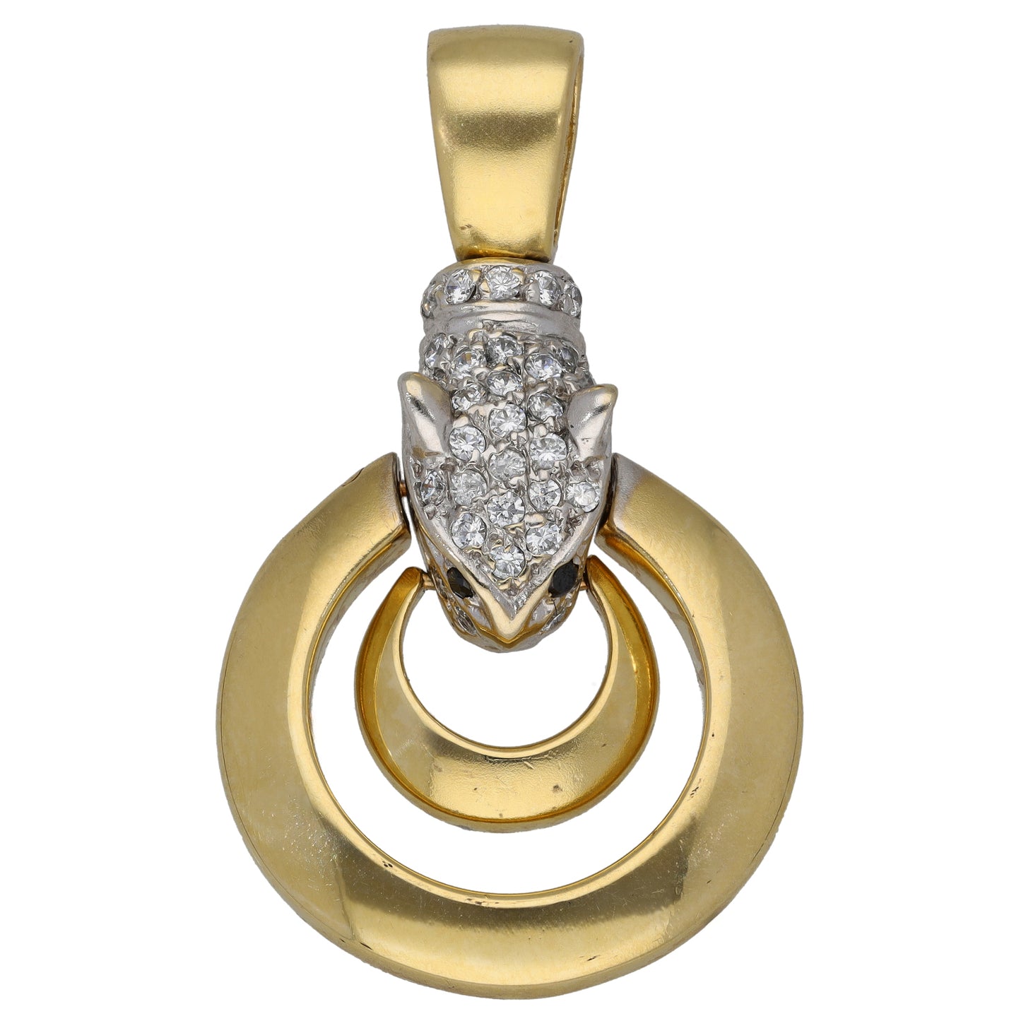 14ct Gold Imitation Gems Alternative Pendant