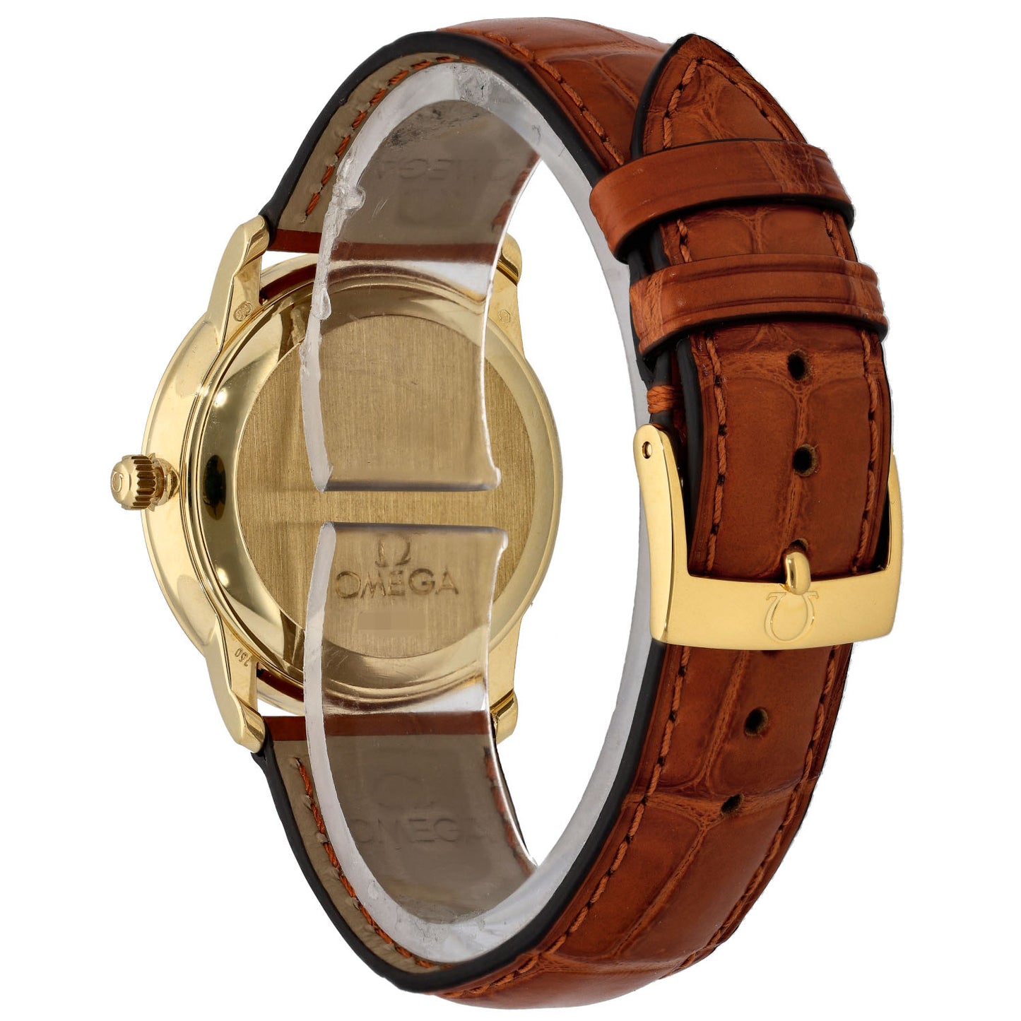 Omega De Ville 4600.31.02 34.7mm Gold Watch