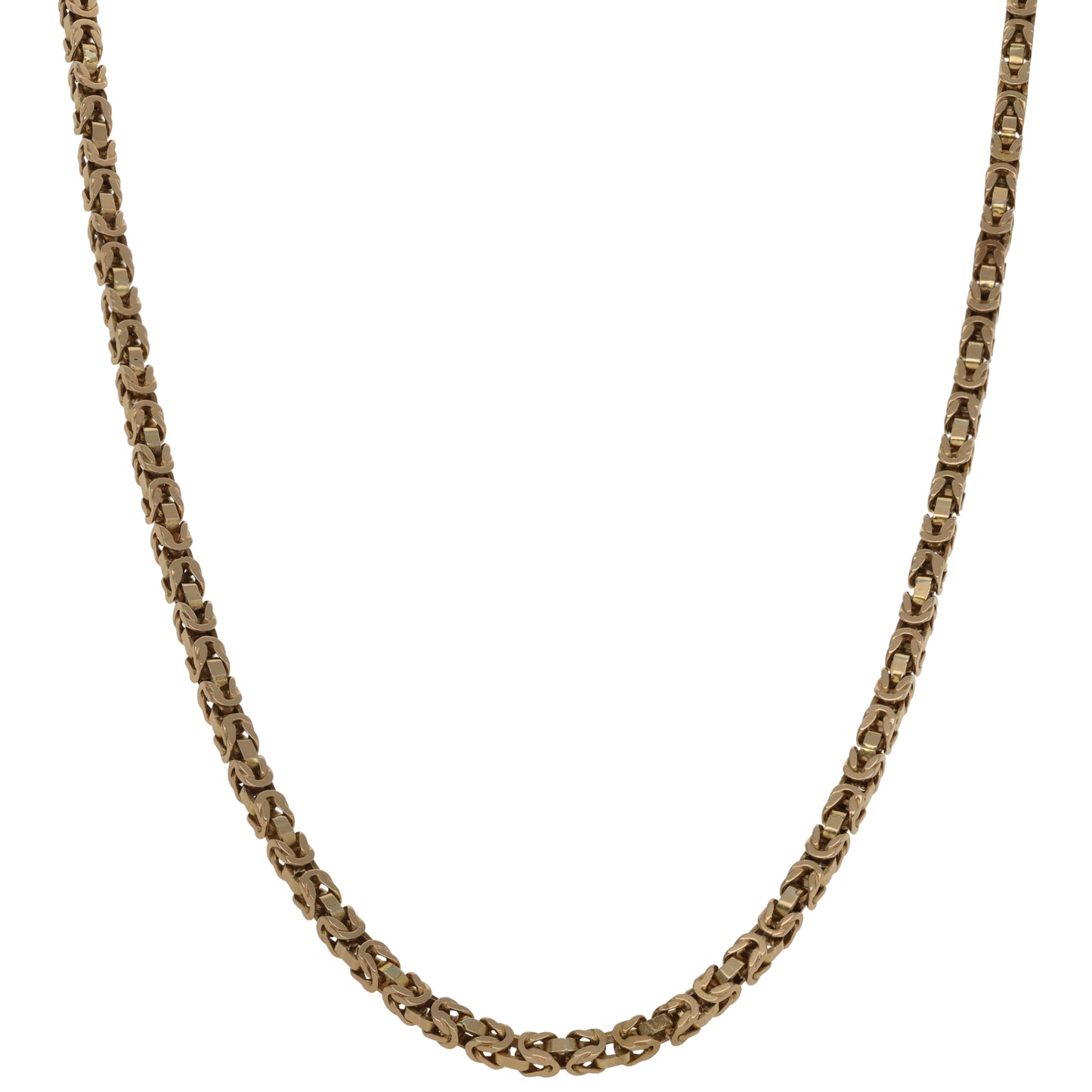 9ct Gold Byzantine Chain 16"