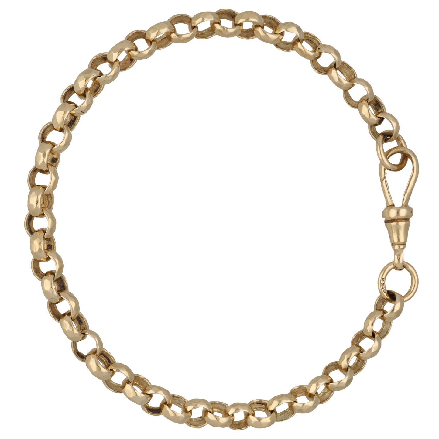 9ct Gold Belcher Bracelet