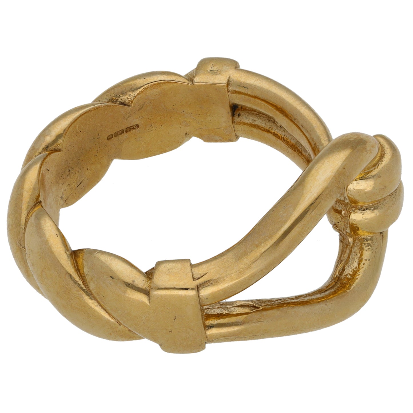 9ct Gold Alternative Ring Size Y