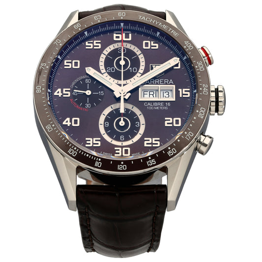 Tag Heuer Carrera CV2A1S 43mm Stainless Steel Watch