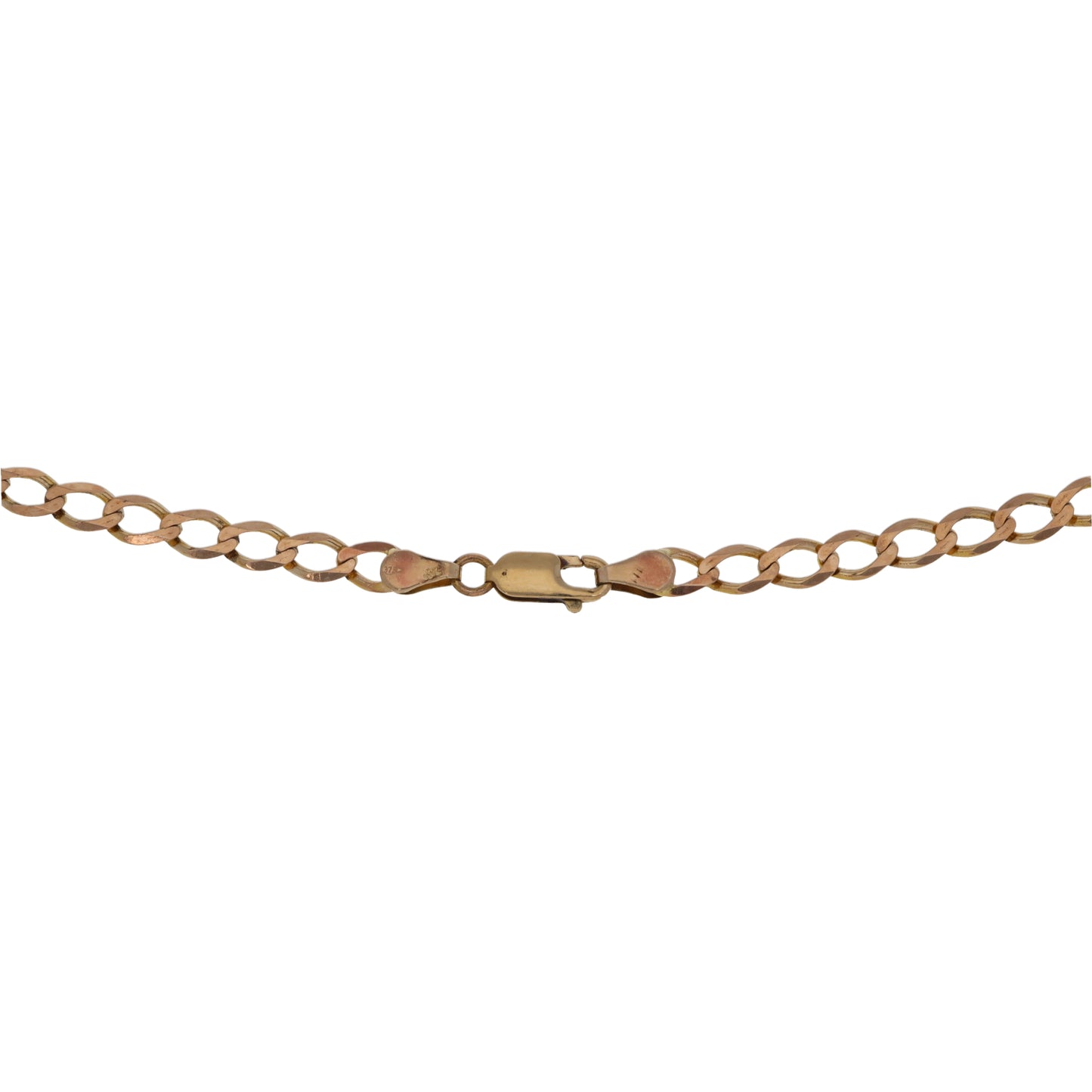 9ct Gold Curb Chain 20"
