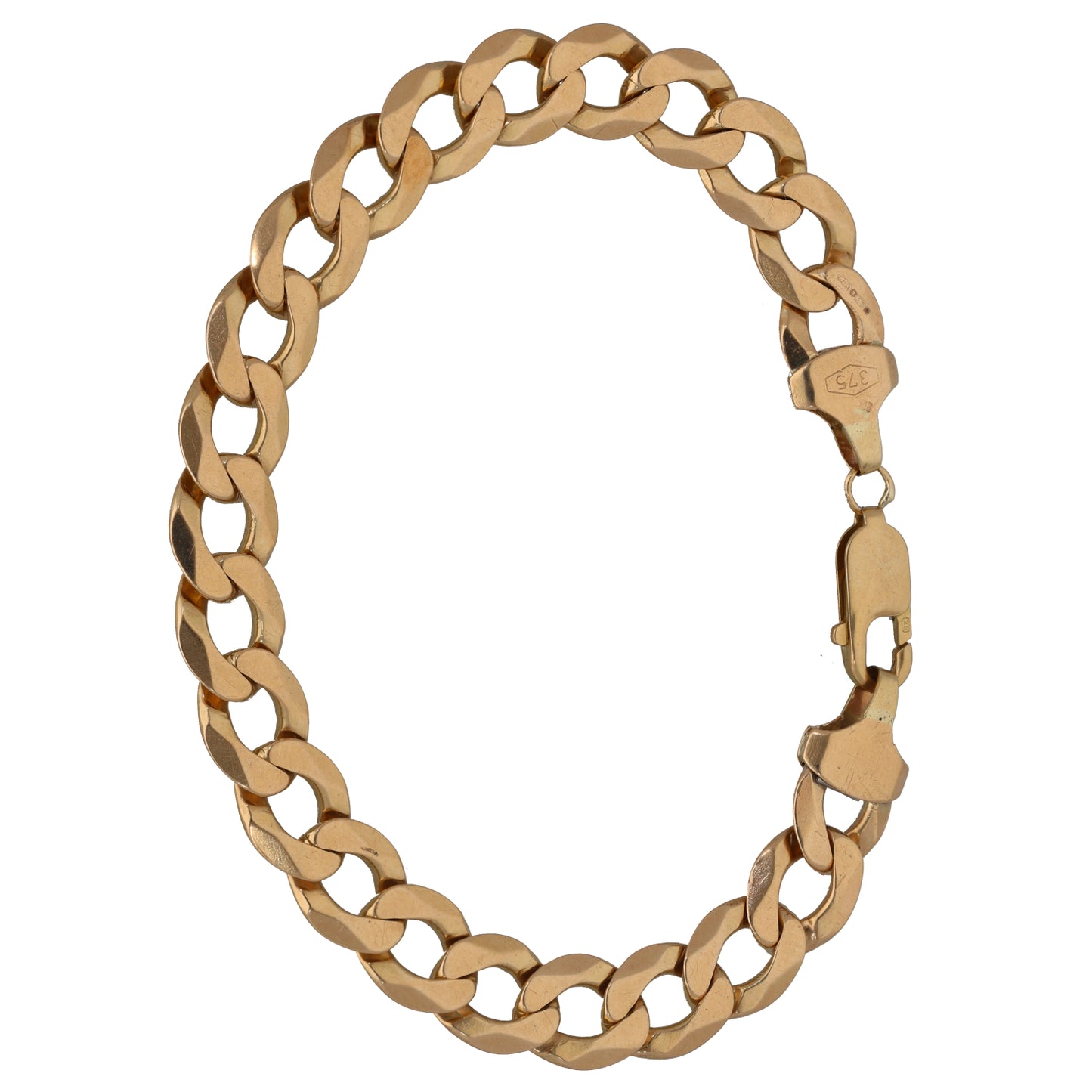 9ct Gold Curb Bracelet