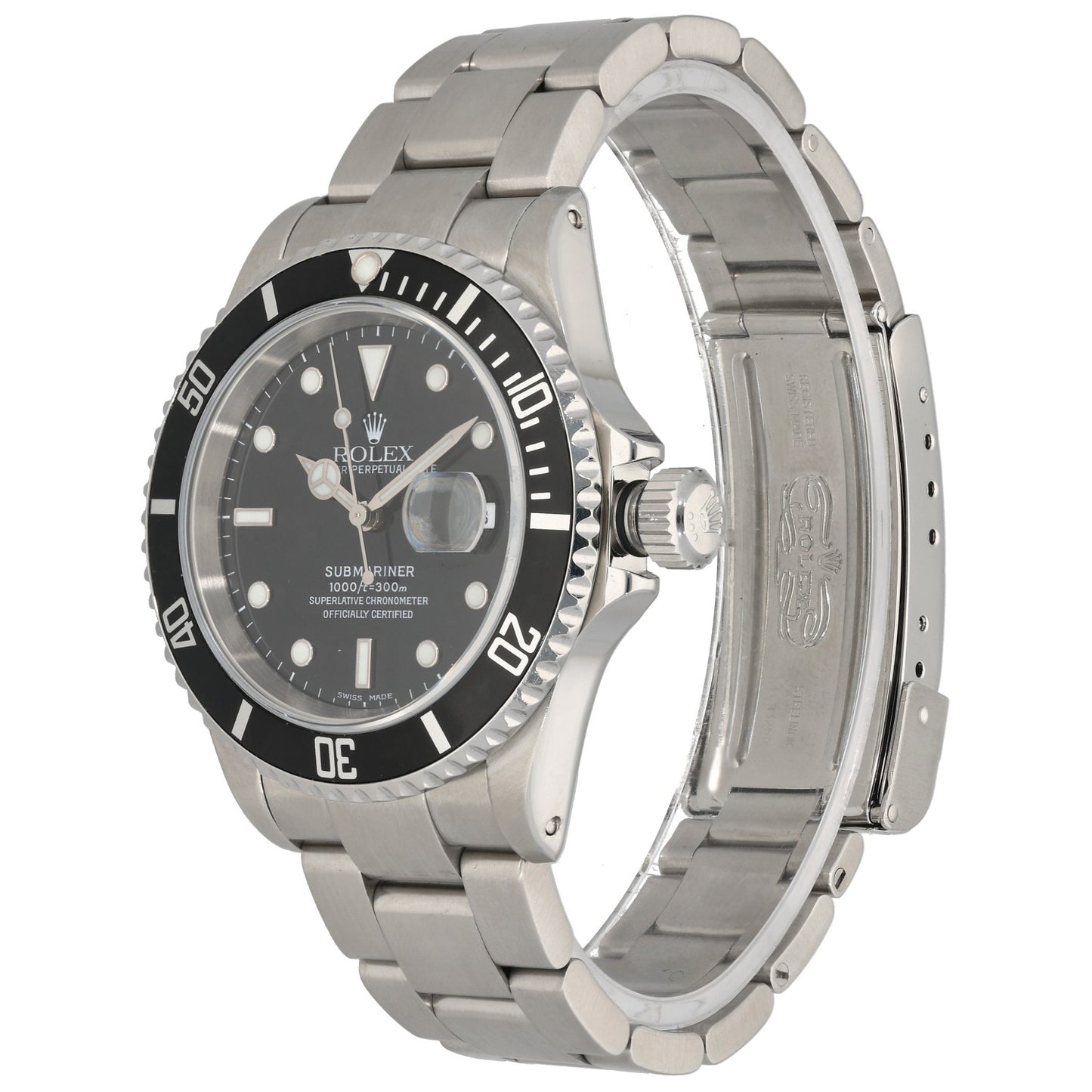 Rolex Submariner 16610 40mm Stainless Steel Watch