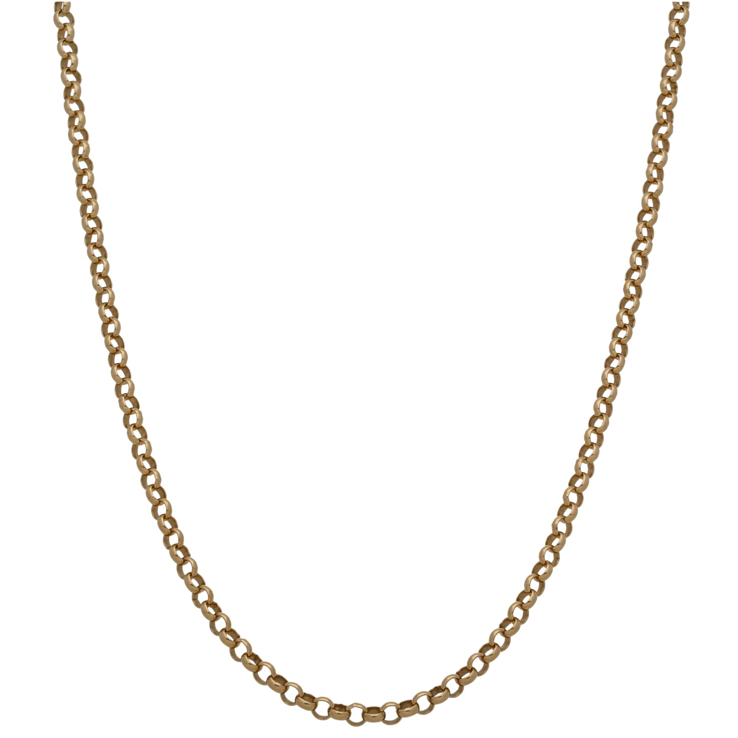 9ct Gold Belcher Chain 20"