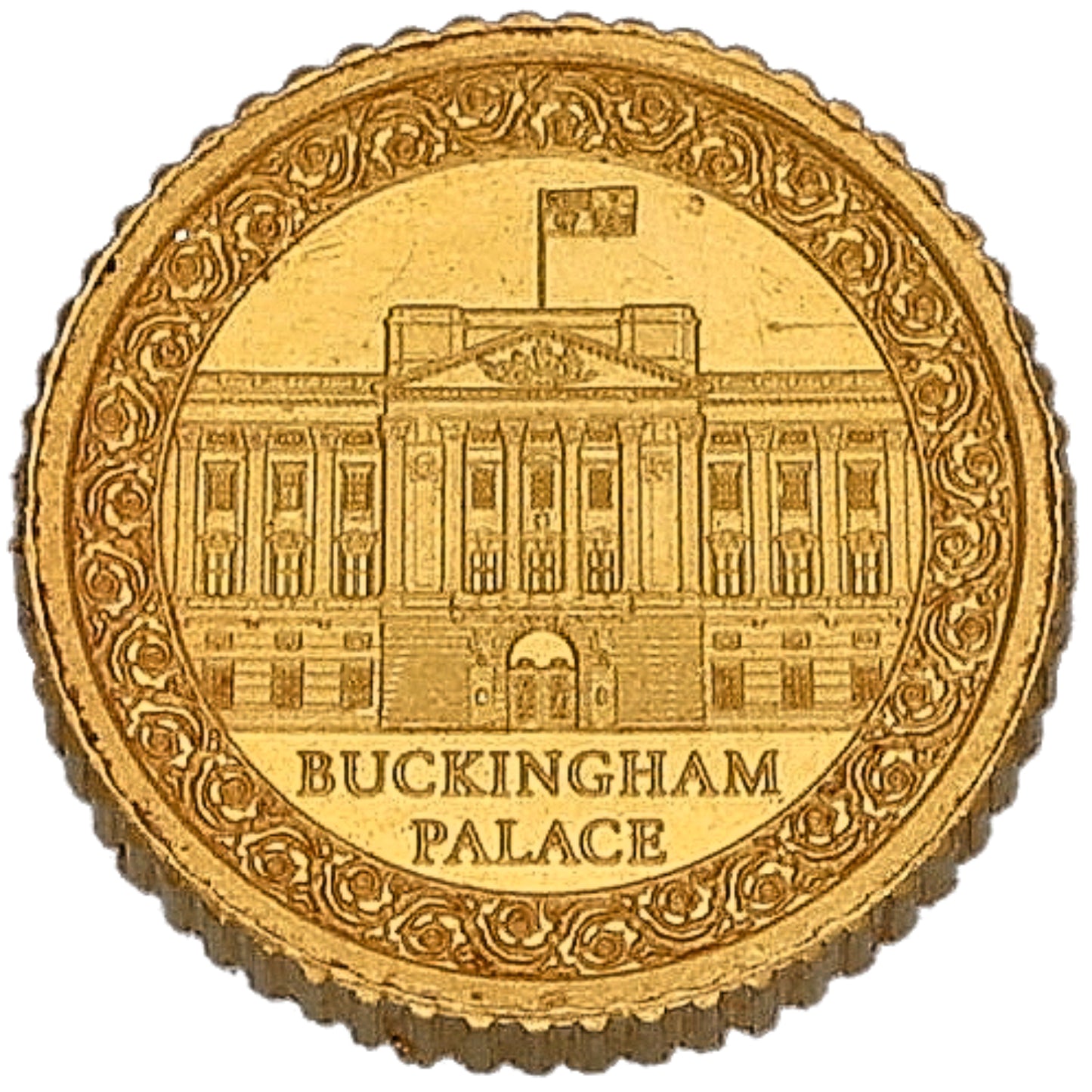 24ct Gold Buckingham Palace 1/40 OZ Coin 2024