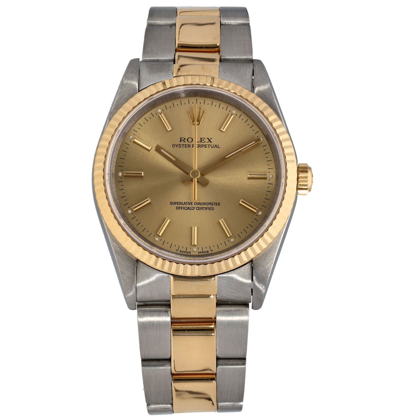 Rolex Oyster Perpetual 14233 34mm Bi-Colour Watch