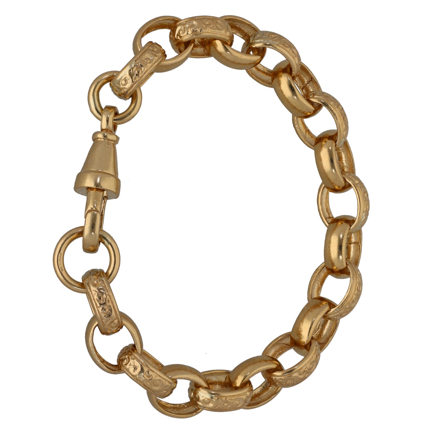 9ct Gold Belcher Bracelet