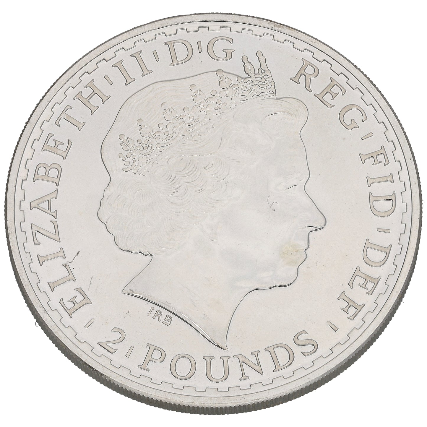 Fine Silver Queen Elizabeth II 1 OZ Britannia Coin 2013