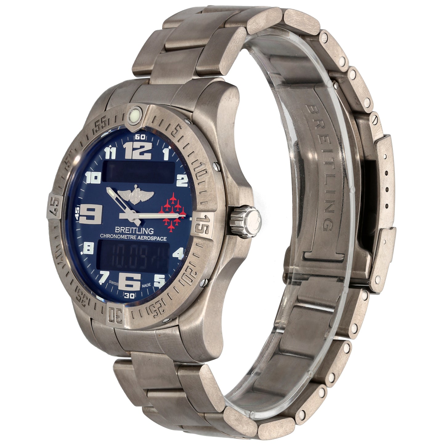 Breitling Aerospace Evolution E79363 43mm Titanium Watch