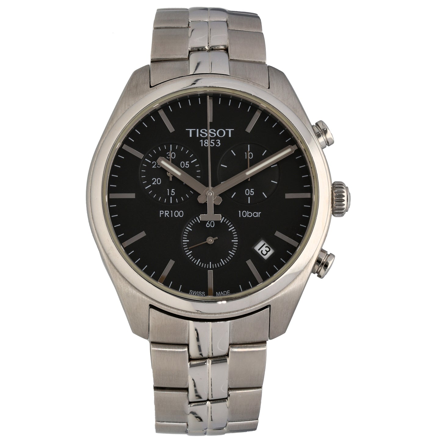 Tissot PR100 T101417 A 41mm Stainless Steel Watch