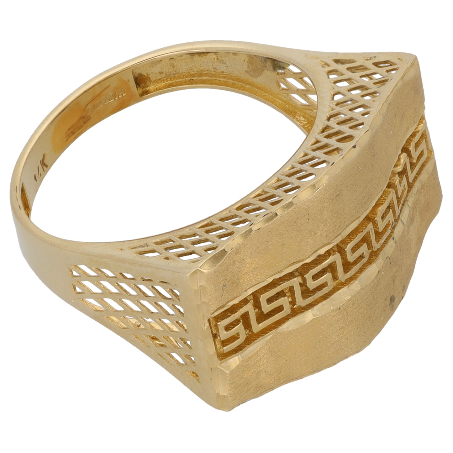 14ct Gold Alternative Ring Size P