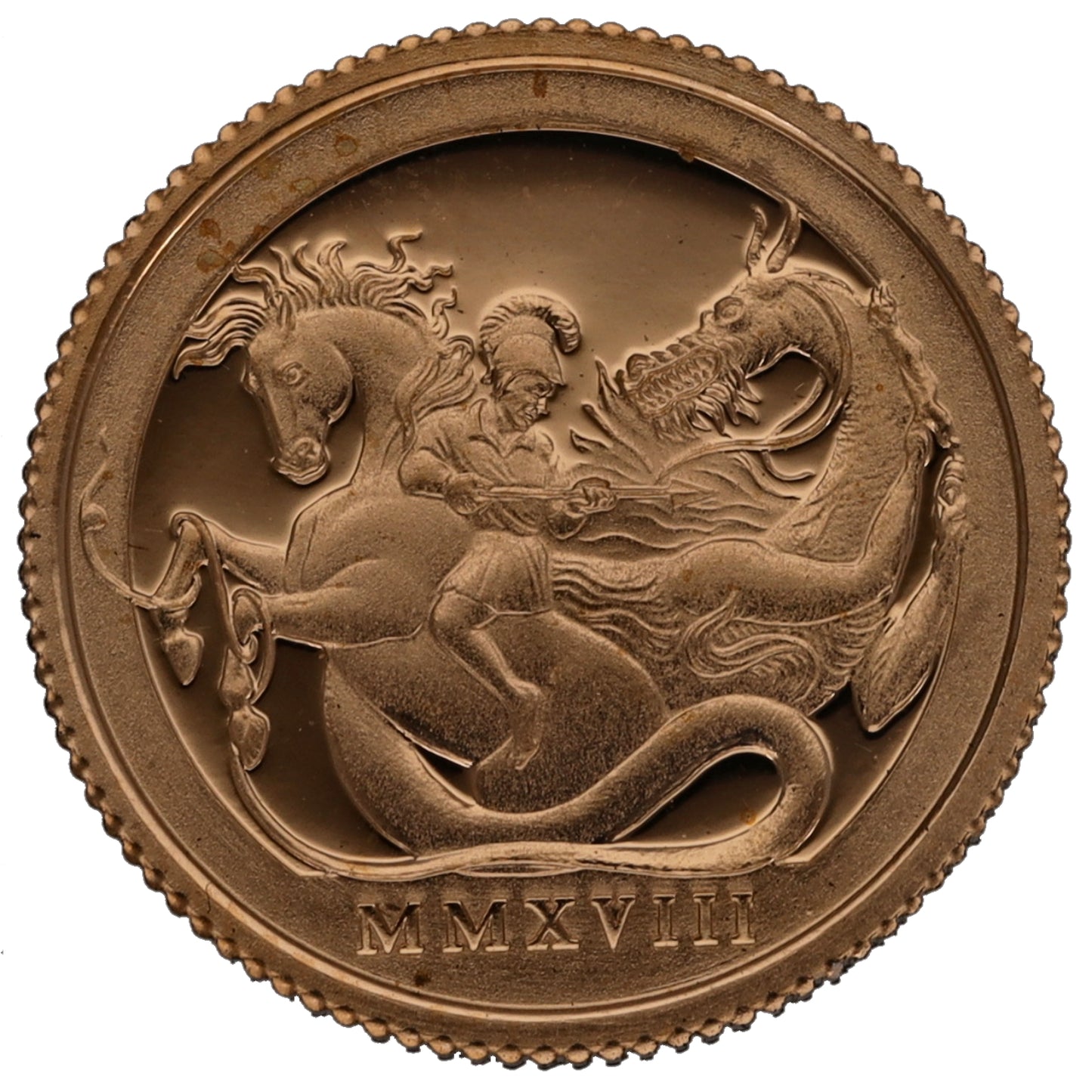 22ct Gold Queen Elizabeth II Quarter Sovereign Coin 2018