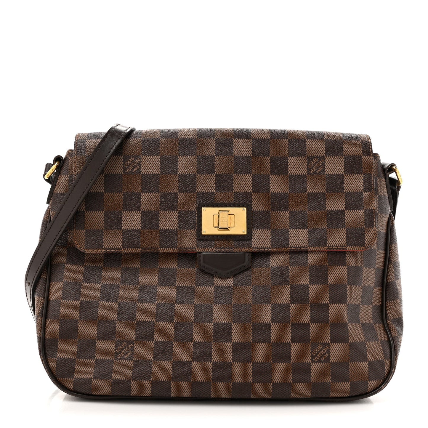 Louis Vuitton Besace Rosebery Damier Ebene Coated Canvas Bag - Brown