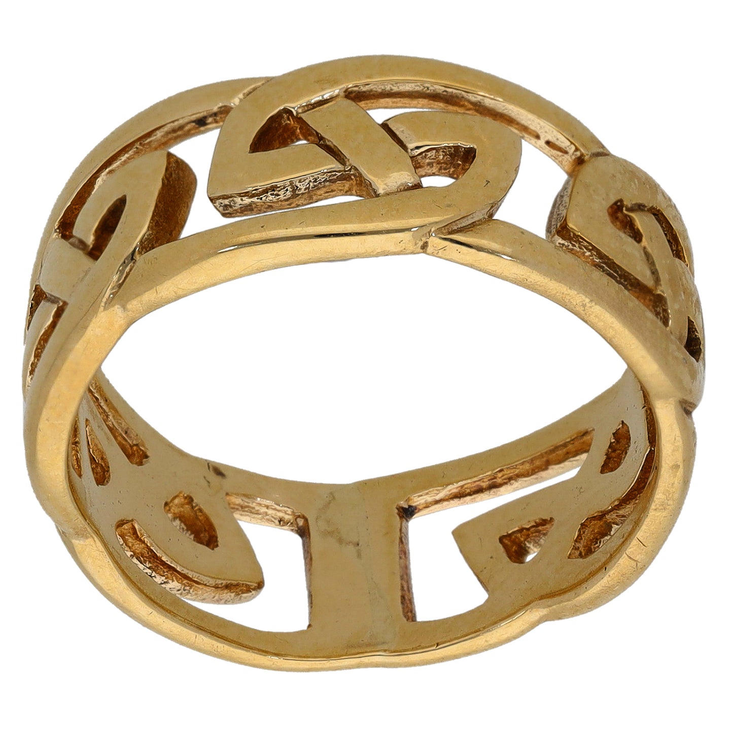 9ct Gold Alternative Ring Size P