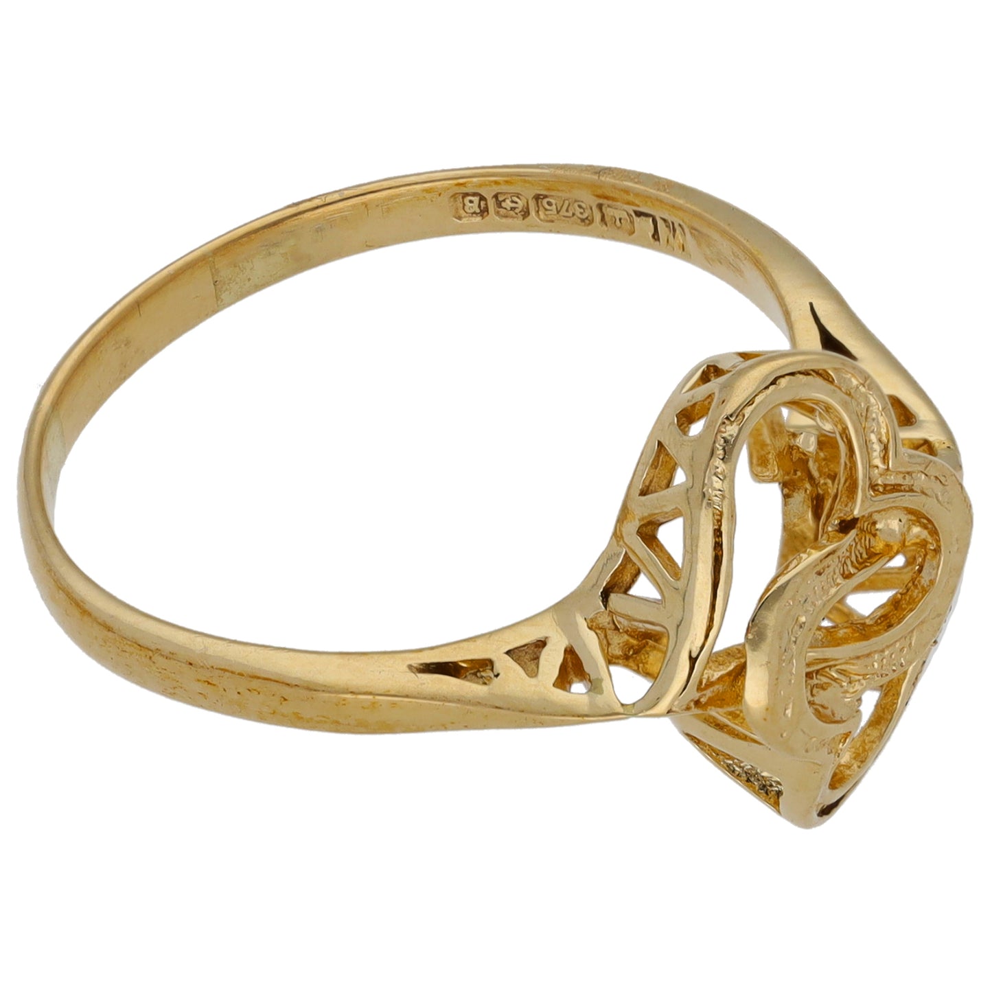 9ct Gold Alternative Ring Size R