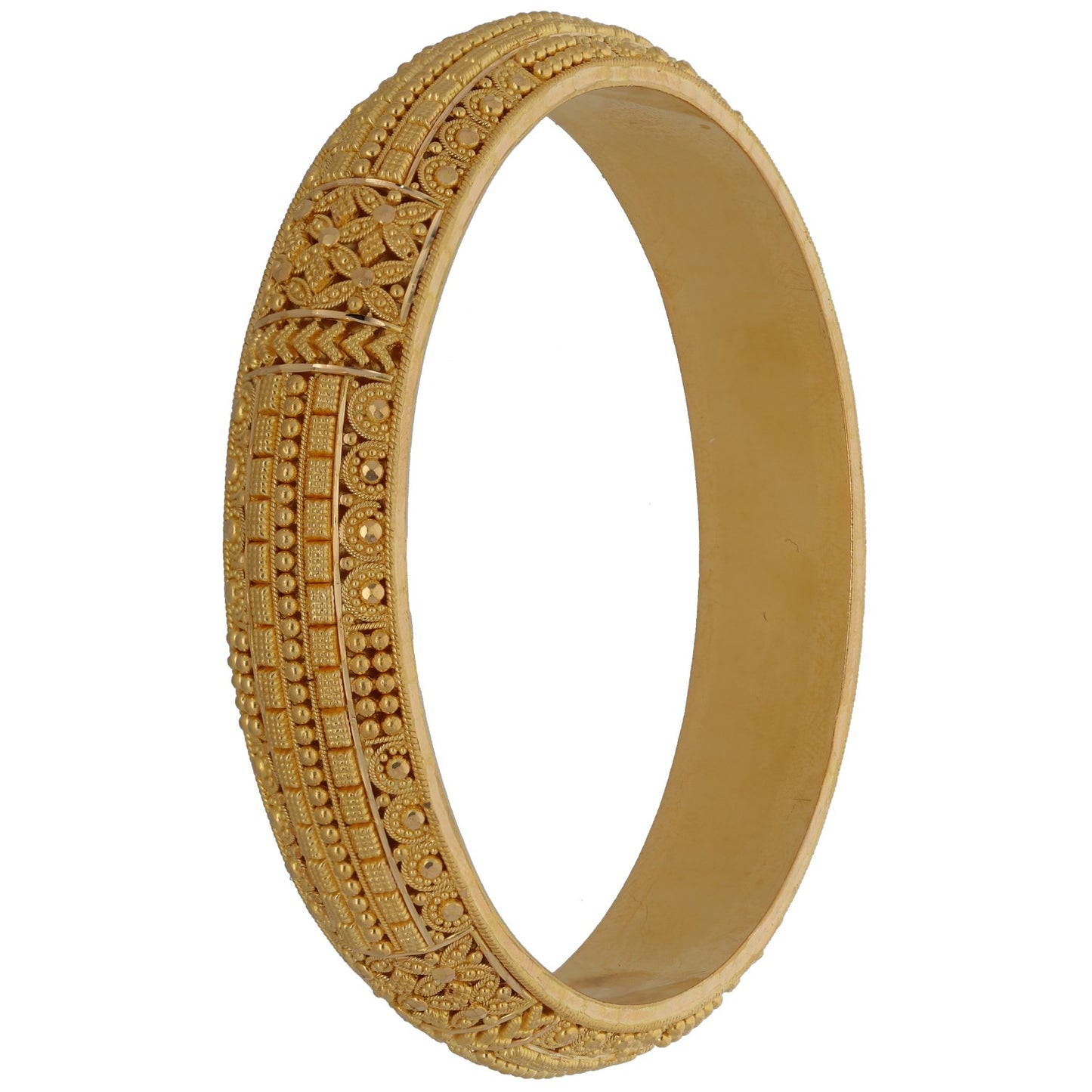22ct Gold Fancy Bangle