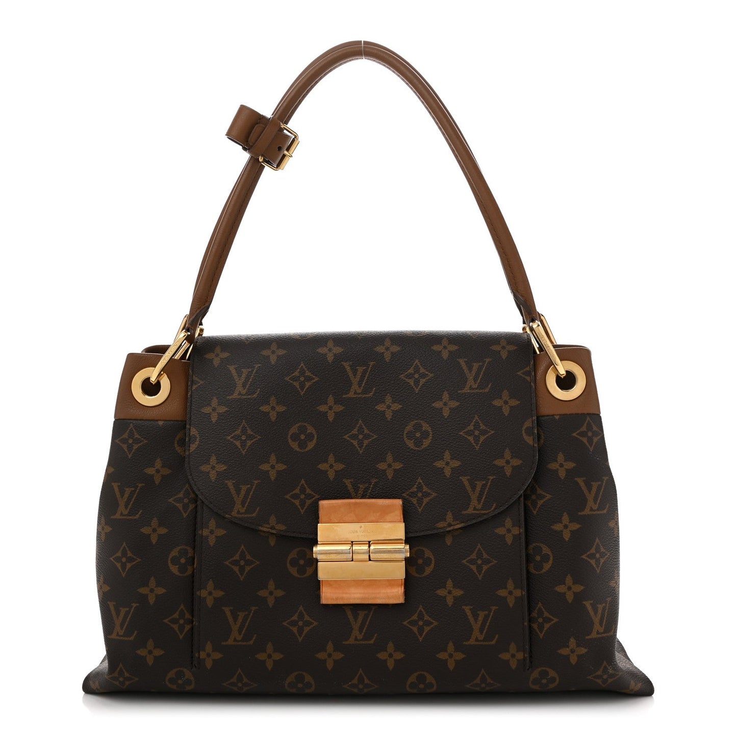 Louis Vuitton Olympe Monogram Coated Canvas Bag - Brown