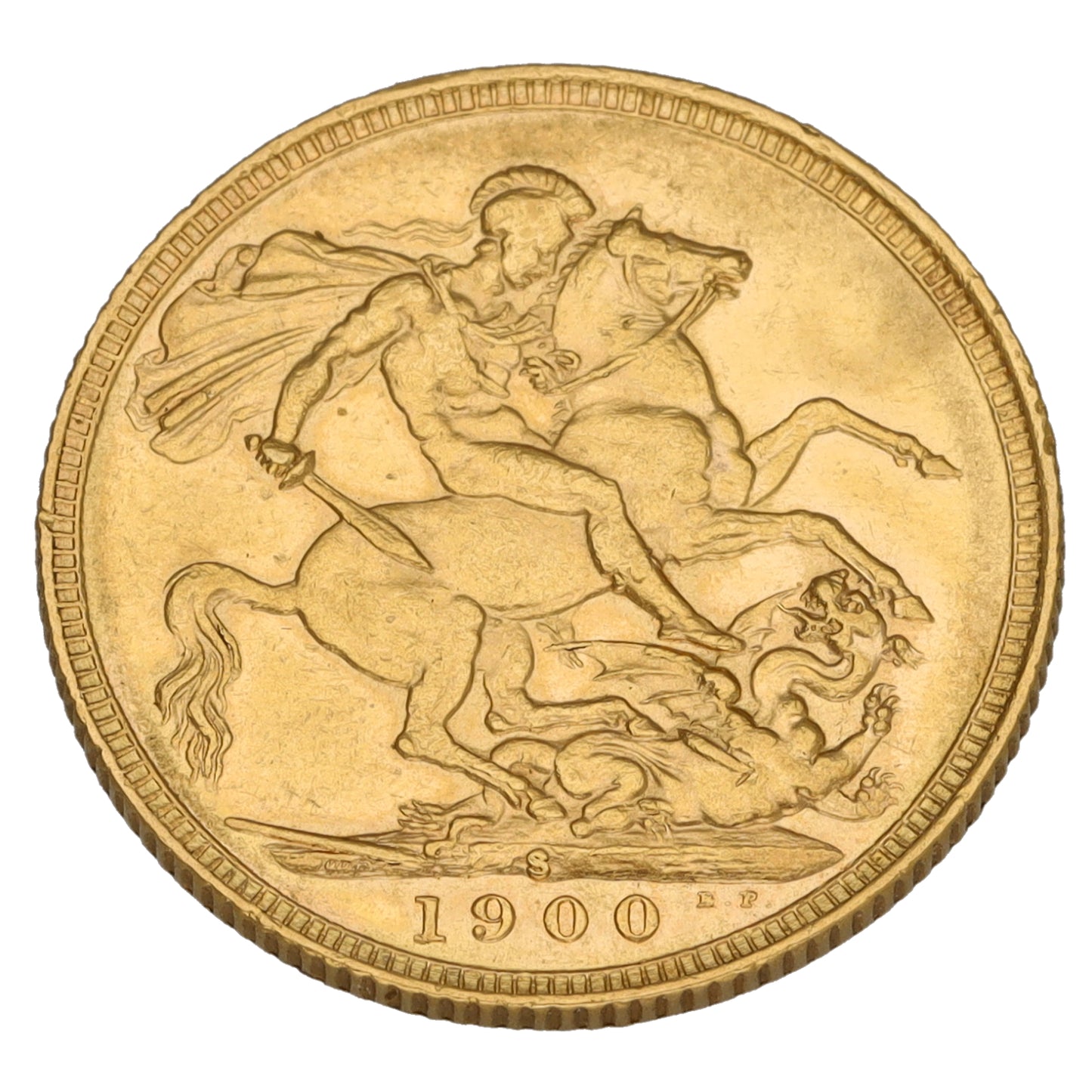 22ct Gold Queen Victoria Full Sovereign Coin 1900