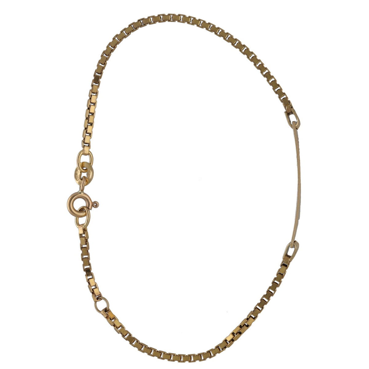 9ct Gold ID Bracelet