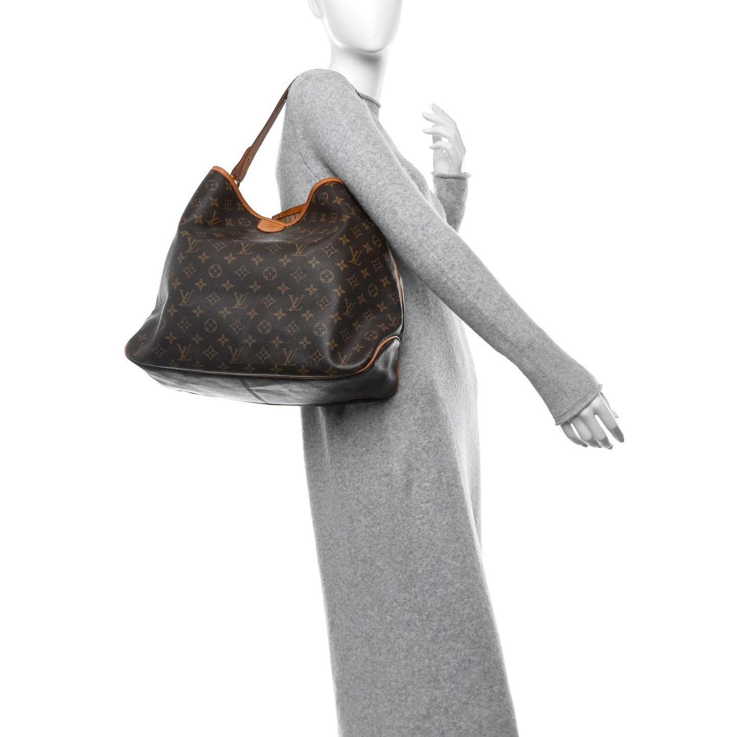 Louis Vuitton Delightful Monogram Coated Canvas Bag - Brown