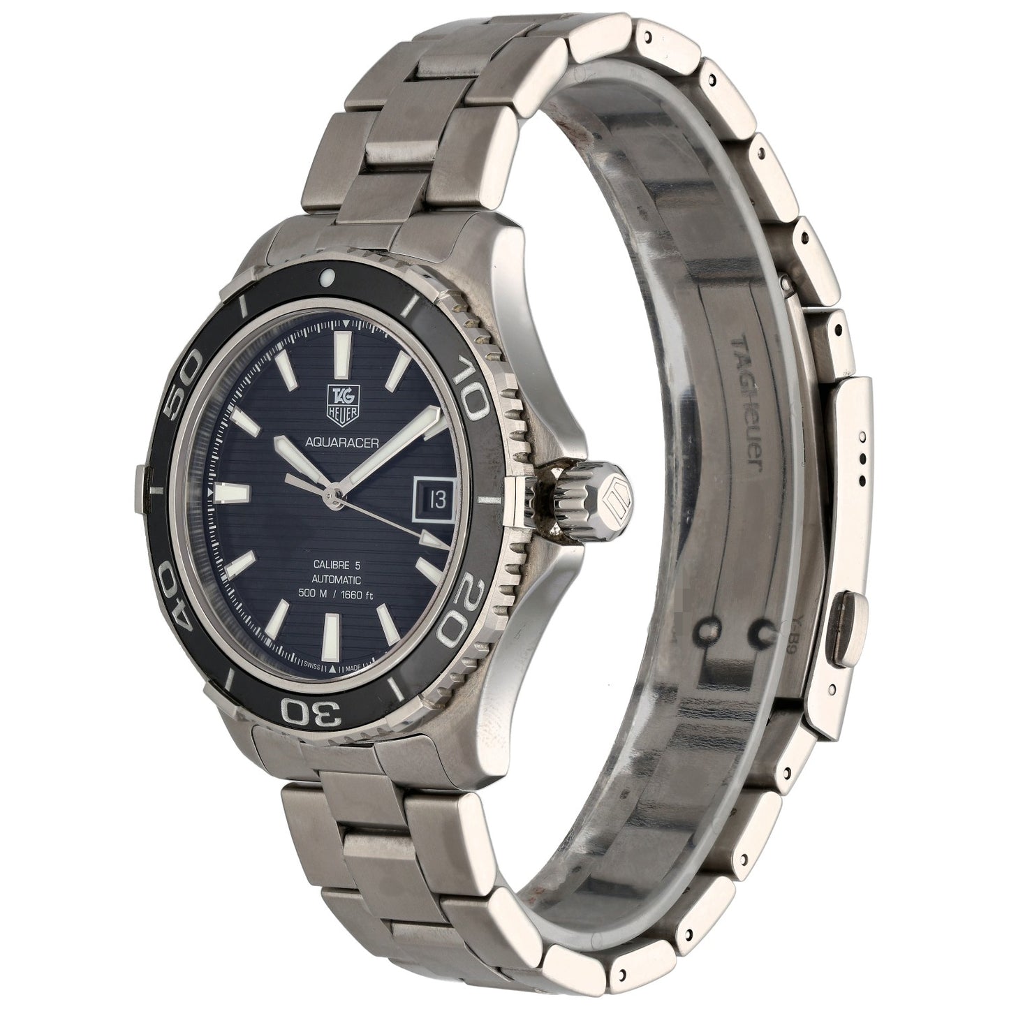 Tag Heuer Aquaracer WAK2110 41mm Stainless Steel Watch