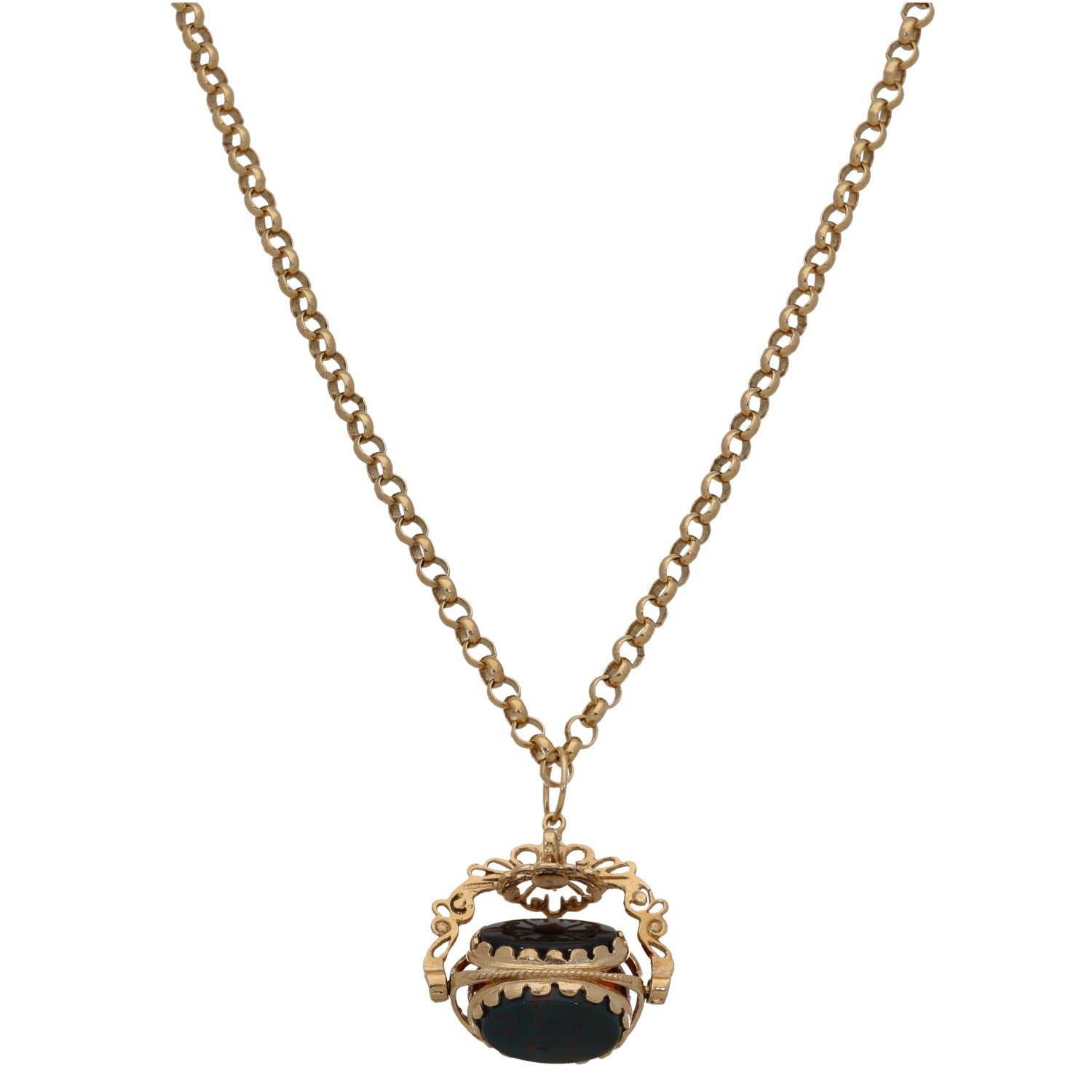 Gucci Mens Lion Necklace Crown Lion Head Pendant Silver/Gold Cuban