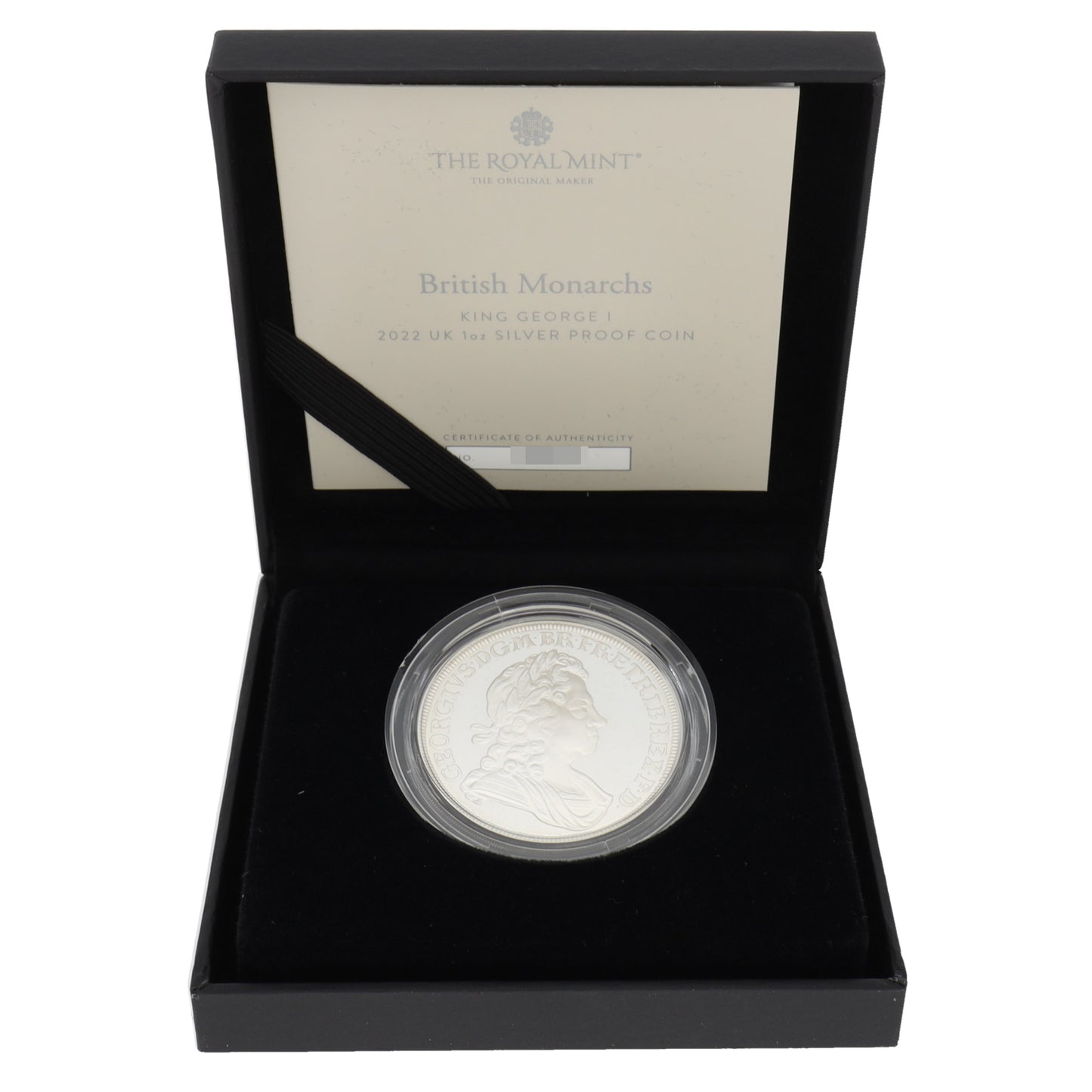 Silver British Monarchs King George 1 OZ Coin 2022